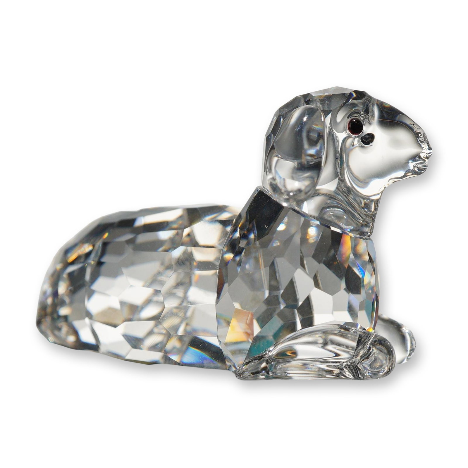 Swarovski Crystal Mother Sheep Lying Figurine (1 of 5)