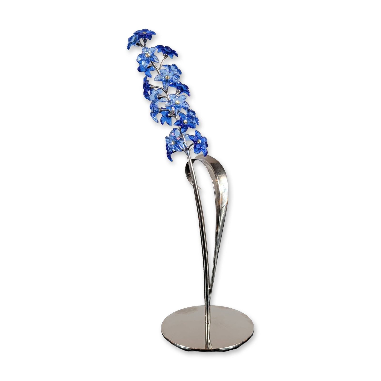 Swarovski Crystal Figurine Paradise Flower, Dindori Sapphire (1 of 3)