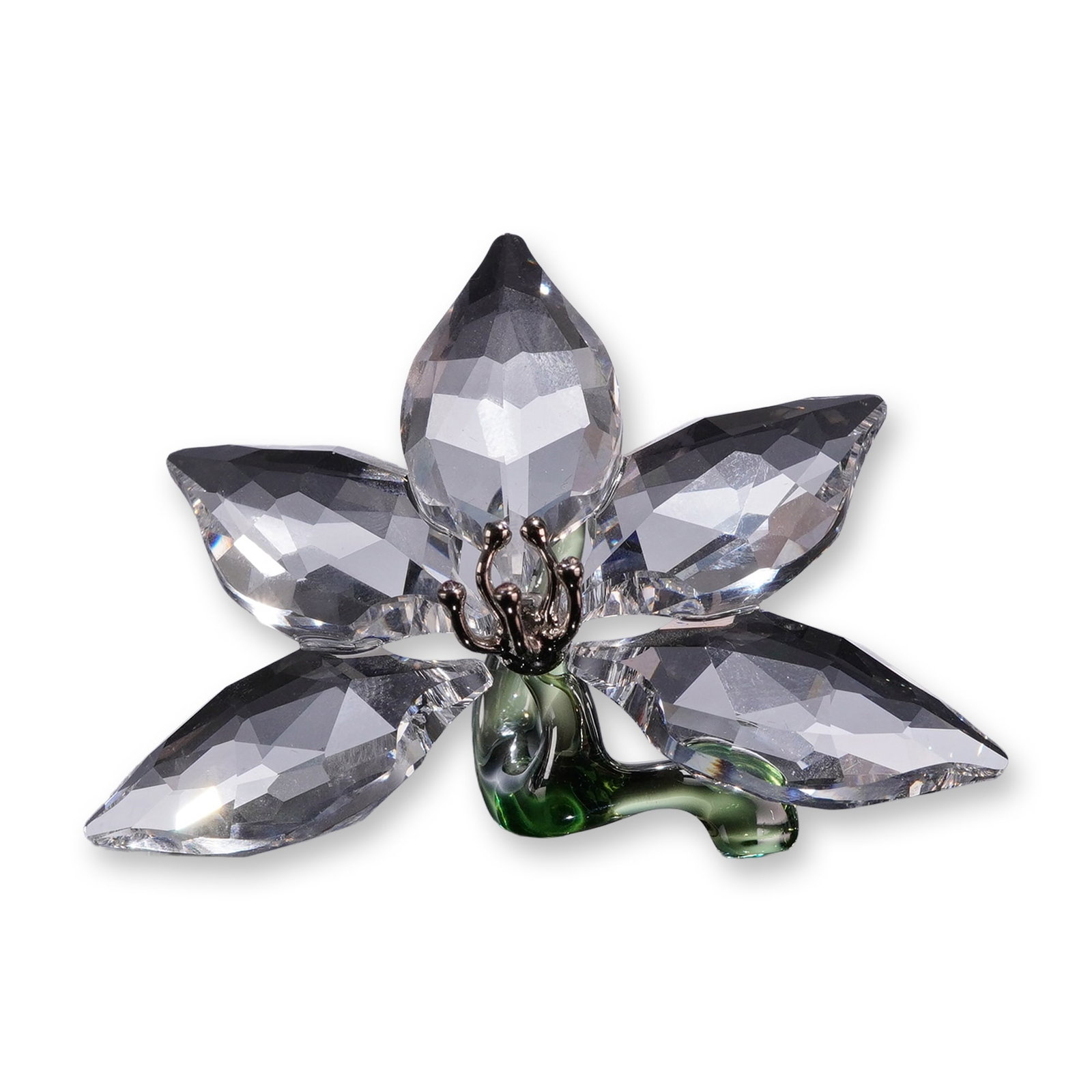 Swarovski Crystal Orchid Figurine (1 of 4)