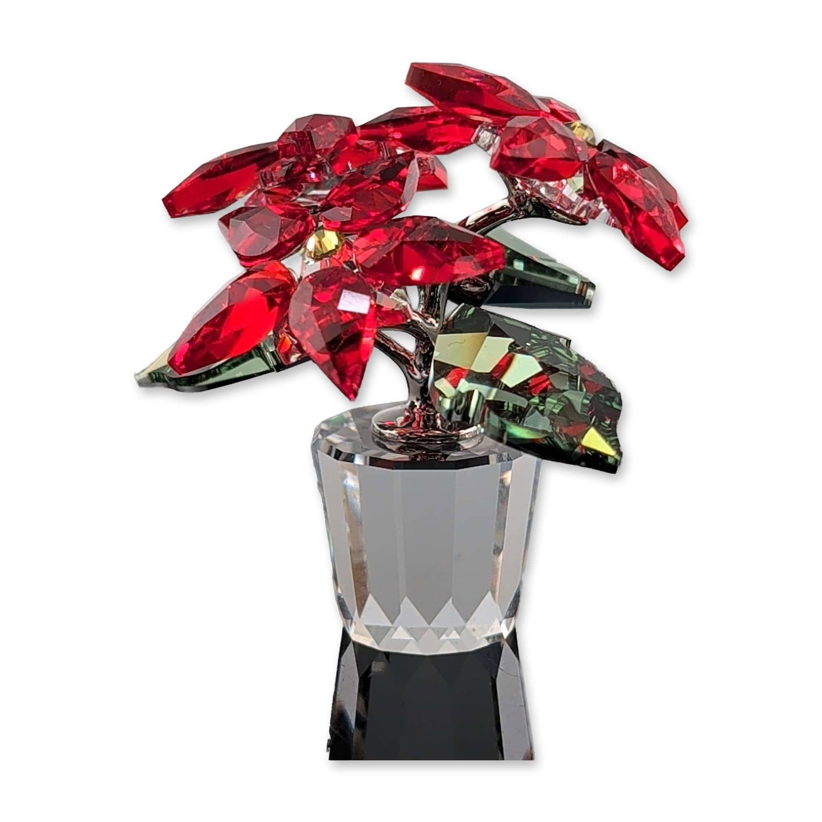 Swarovski Crystal Christmas Poinsettia Figurine (1 of 3)