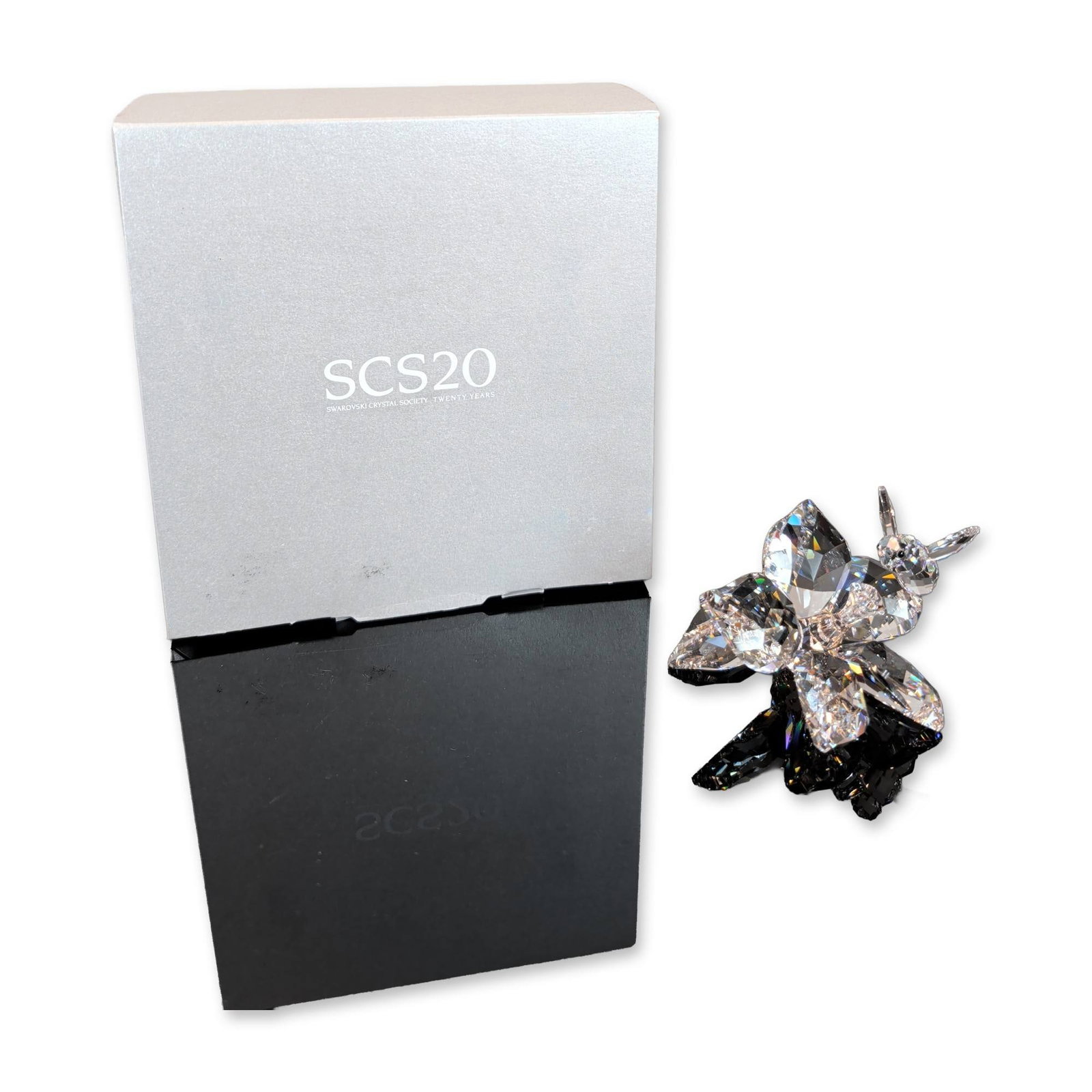 Swarovski 2007 Anniversary Collector Figurine, Bee on Flower Figurine (1 of 4)