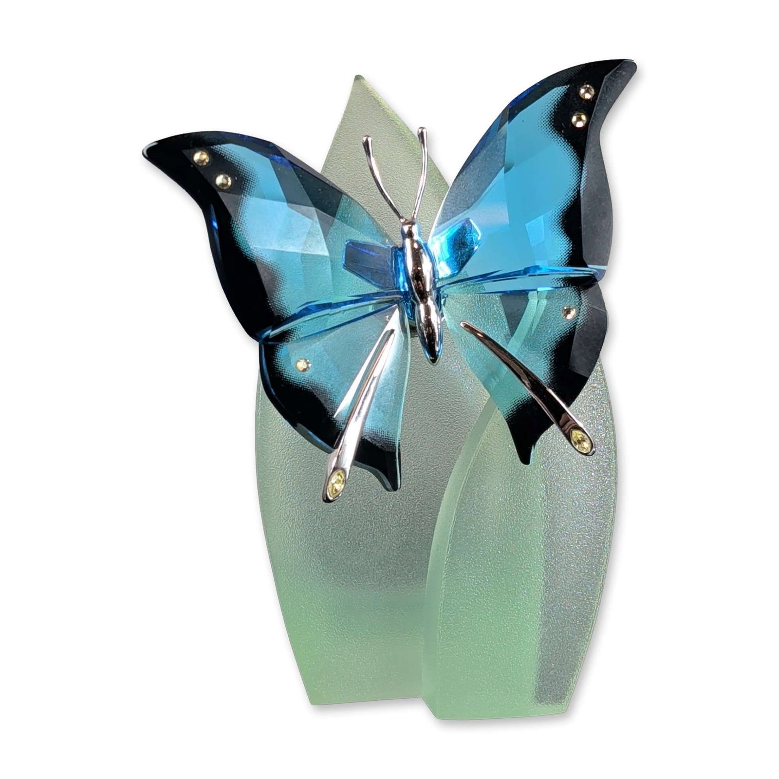 Swarovski Paradise Ambur Turquoise Butterfly Figurine (1 of 5)