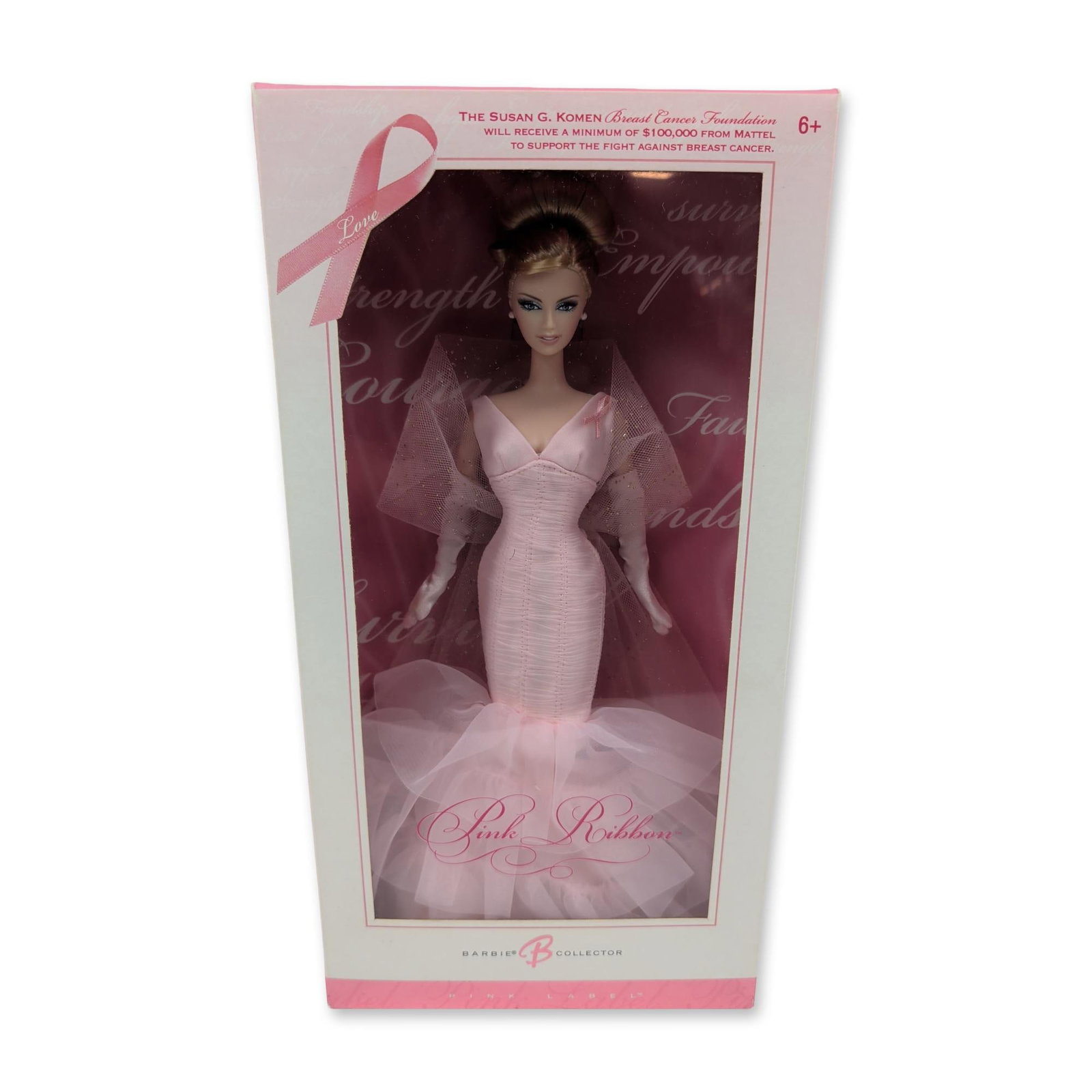 Mattel 2006 Pink Ribbon Collector Barbie Doll (1 of 3)