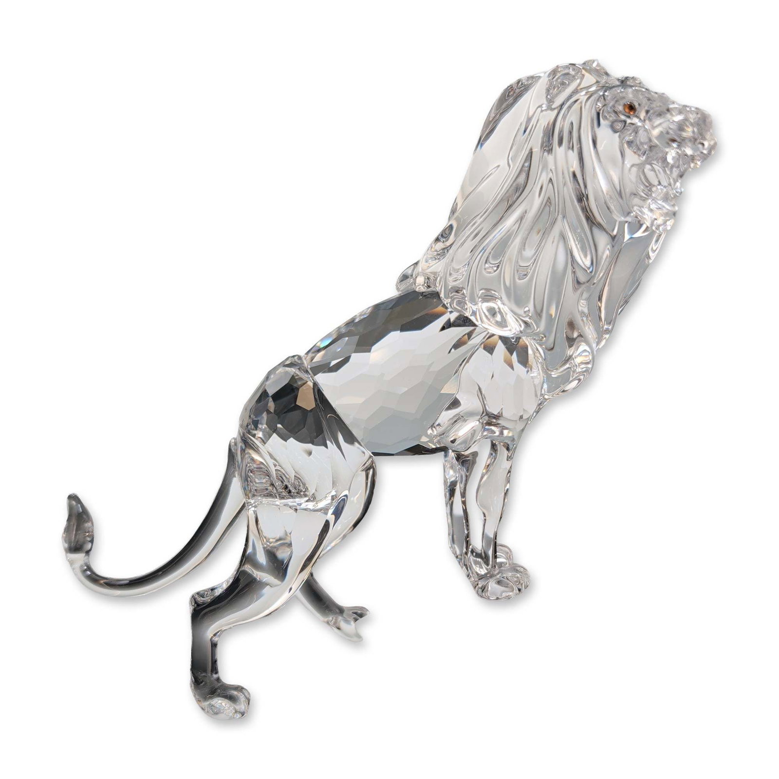 Swarovski Crystal Figurine, Lion on Rock (1 of 6)