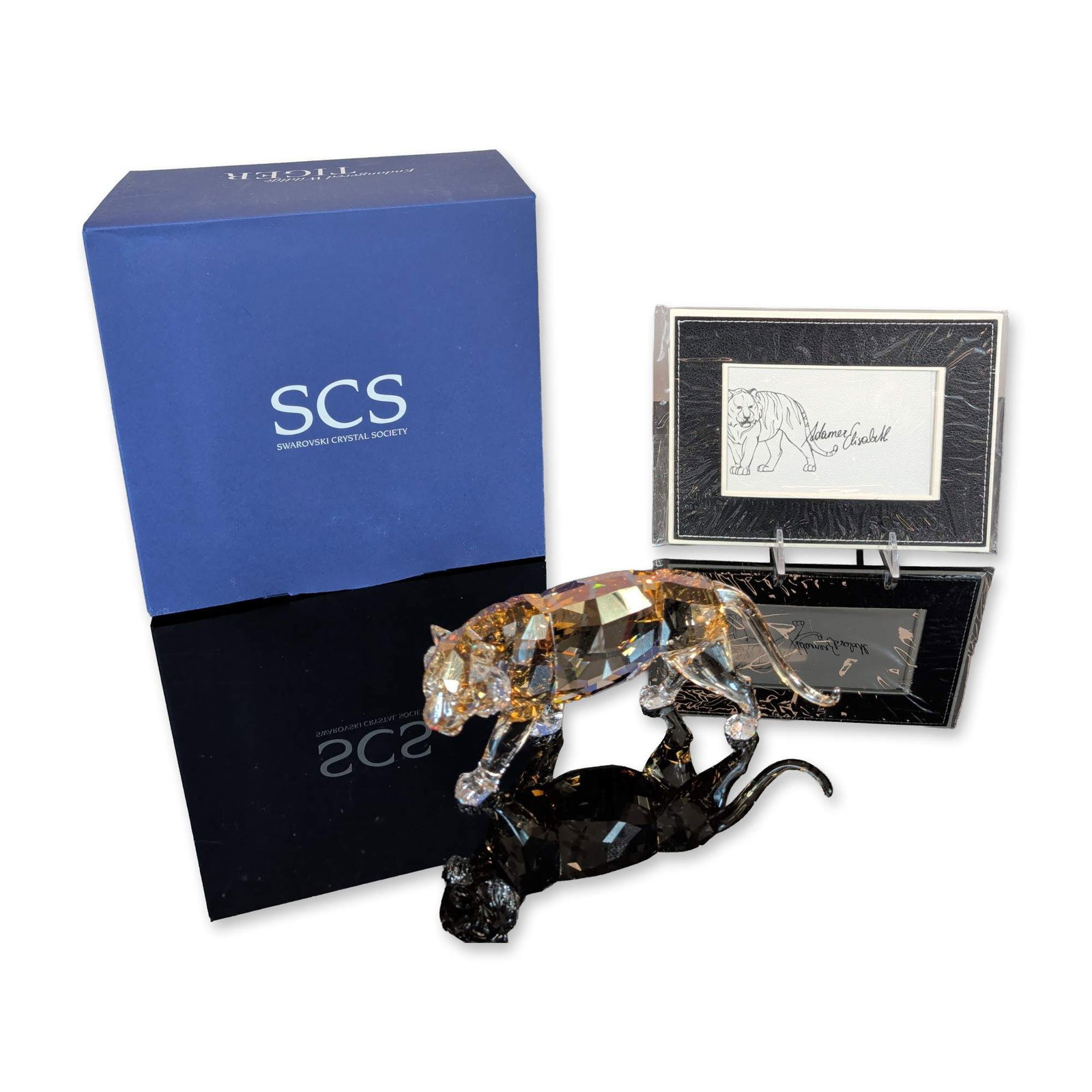 Swarovski Crystal SCS 2010 Annual Edition Figurine, Tiger (1 of 6)