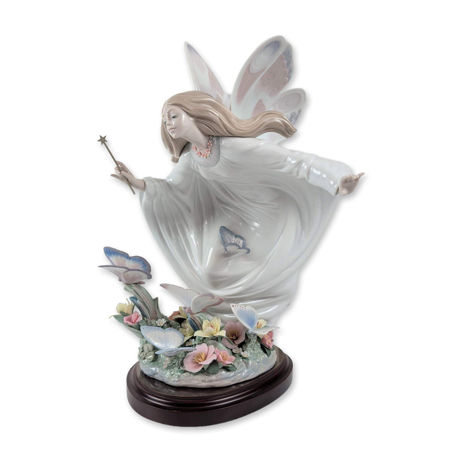 Lladro Fairy of the Butterflies Porcelain Figurine (1 of 7)