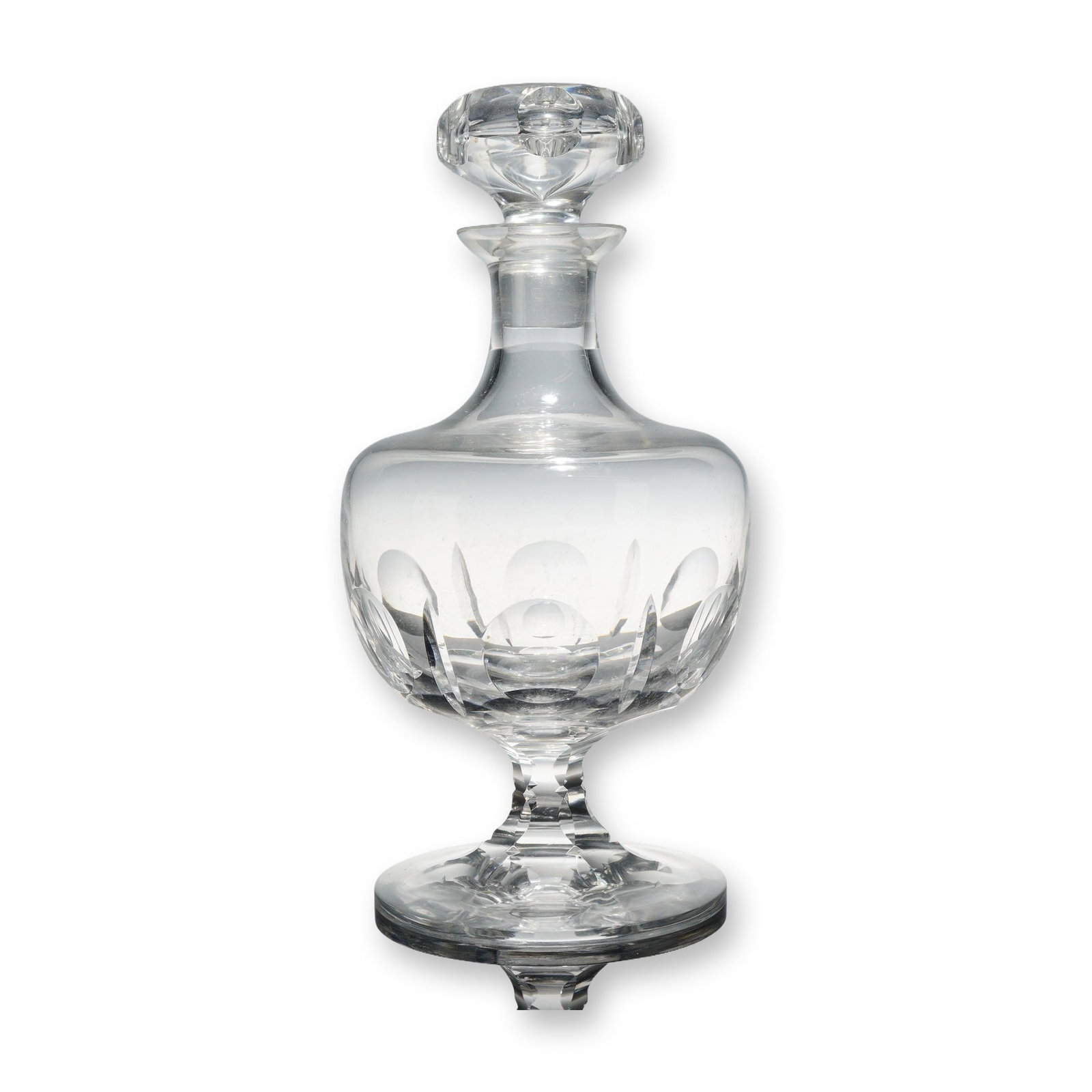 Lalique France Crystal Footed Decanter with Stopper (1 of 4)