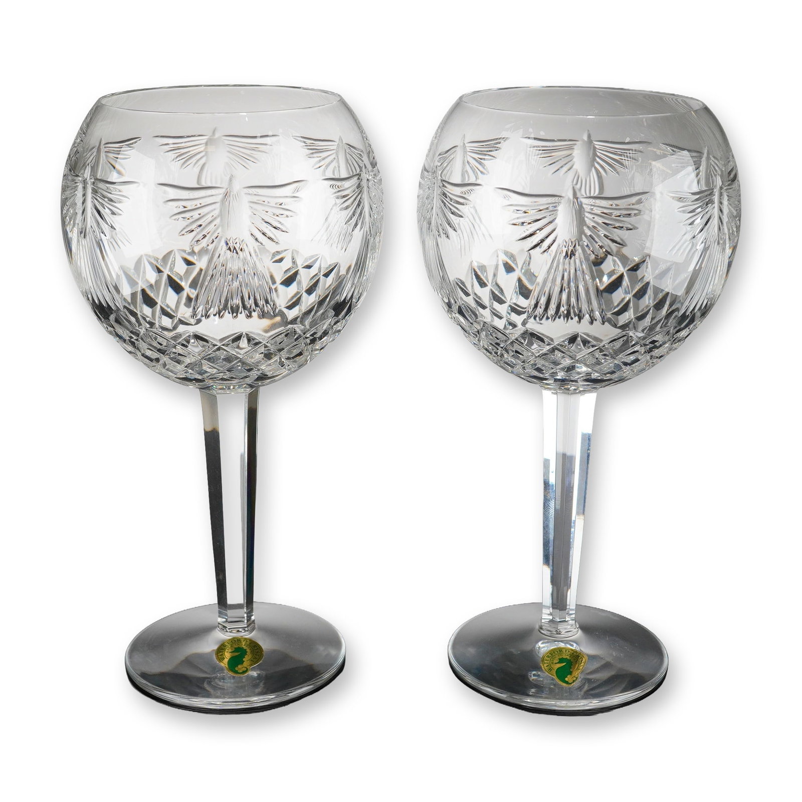 Pair of Waterford Crystal Millennium Series Toasting Goblets (1 of 5)