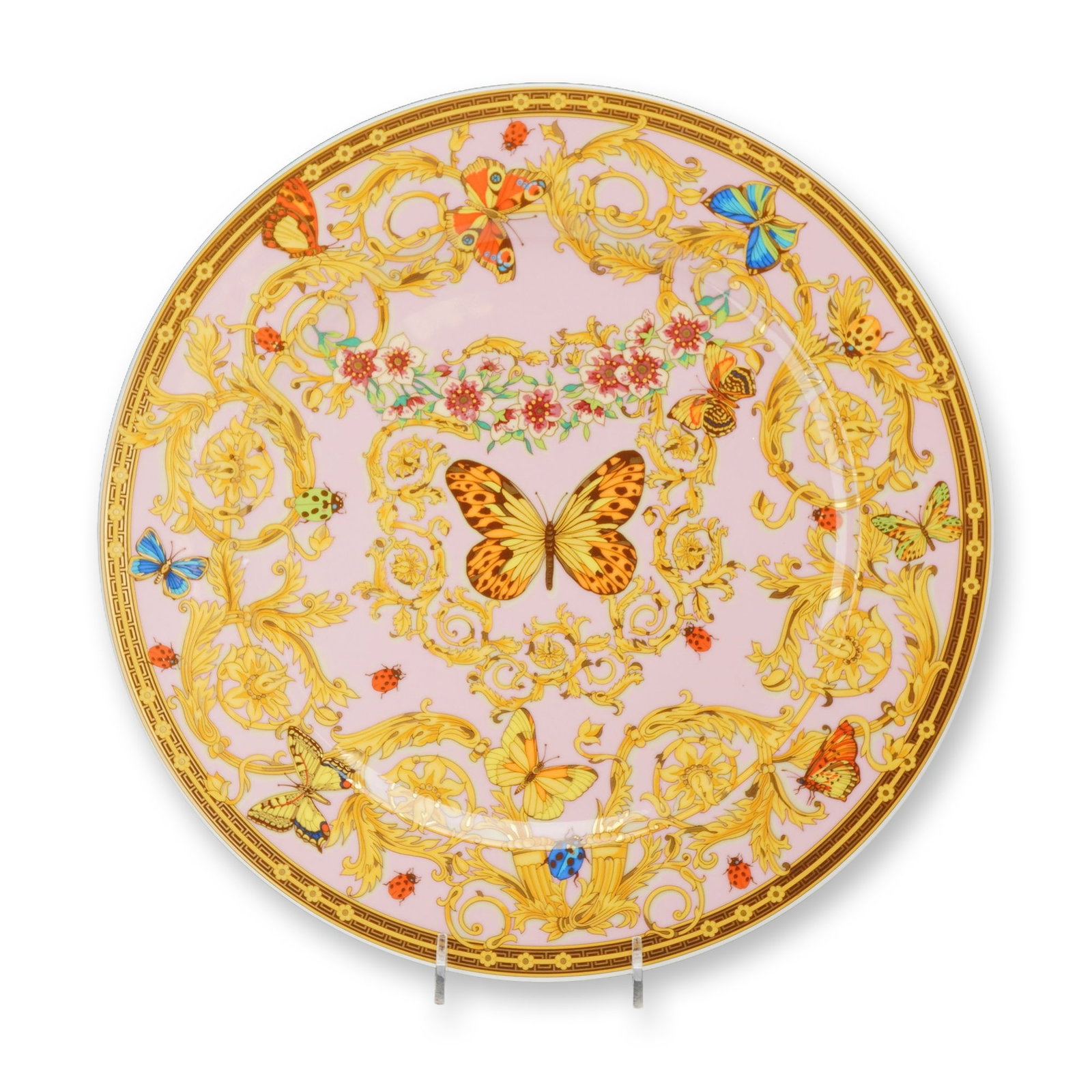 Rosenthal Versace Le Jardin de Versace Porcelain Service Plate (1 of 4)