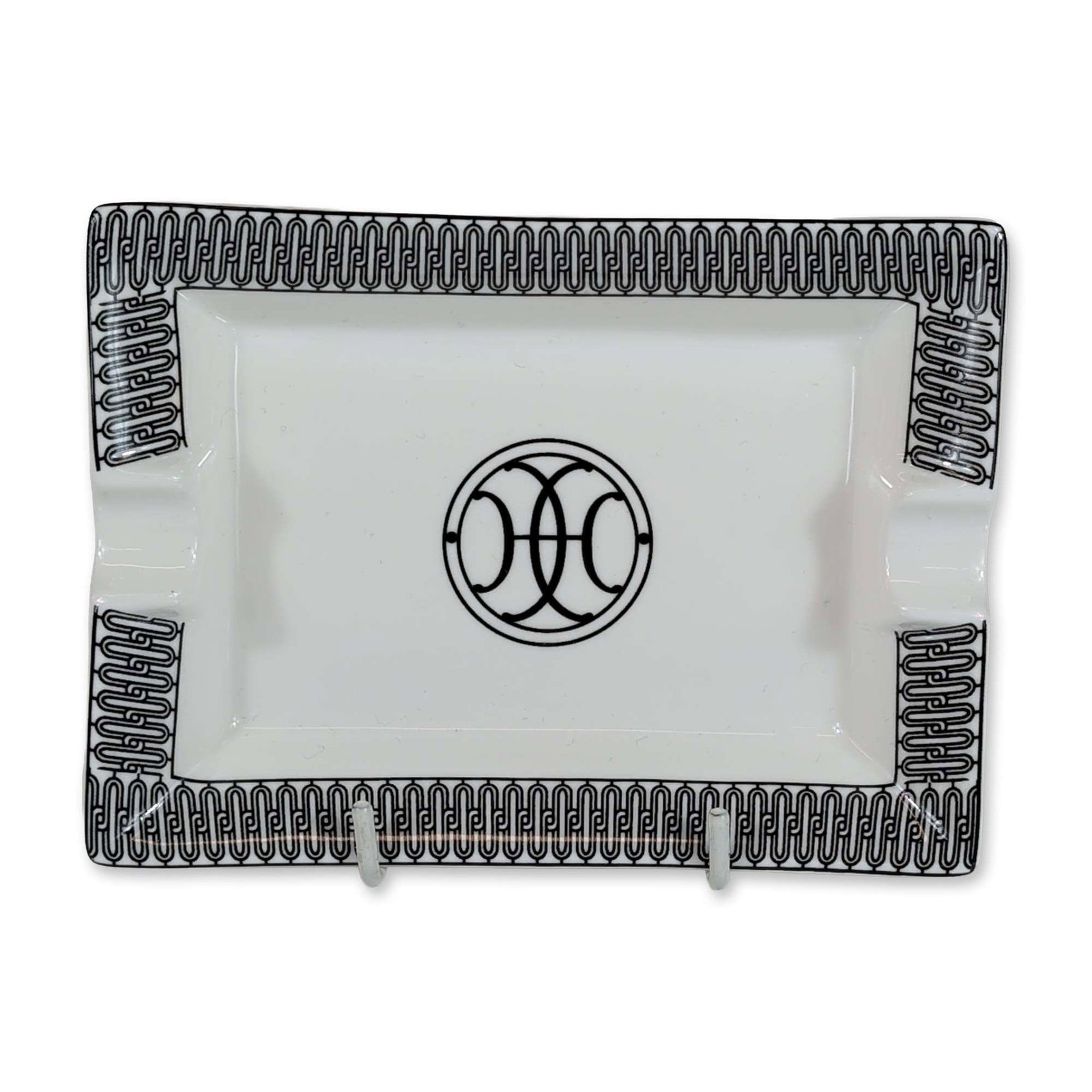 Hermes France H Deco Porcelain Ashtray (1 of 3)
