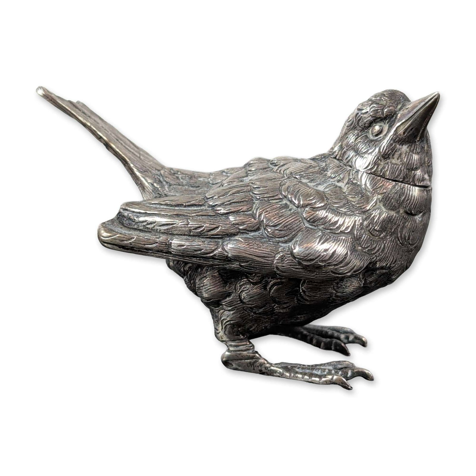 Sterling Silver Bird-Form Figural Shaker (1 of 5)