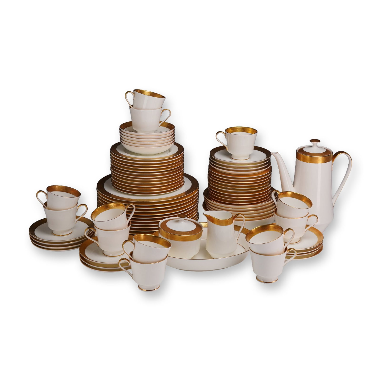 82 Piece Mikasa Harrow Dinner Service (1 of 5)