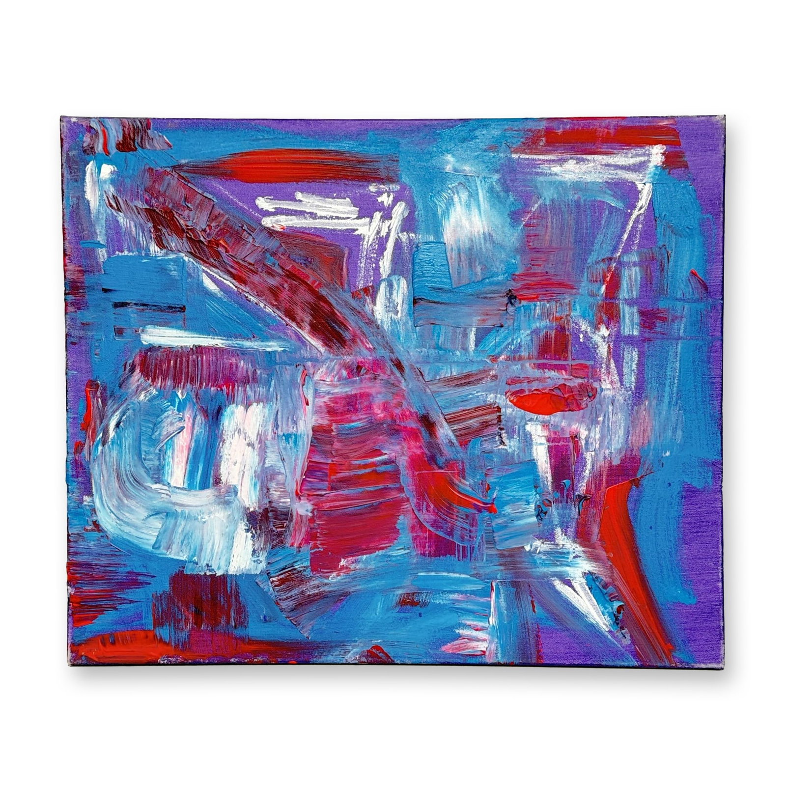 Alfonso Rendon aka Masplata (Panamanian, 1957 - 2025), Acrylic on Canvas, #1 (1 of 3)