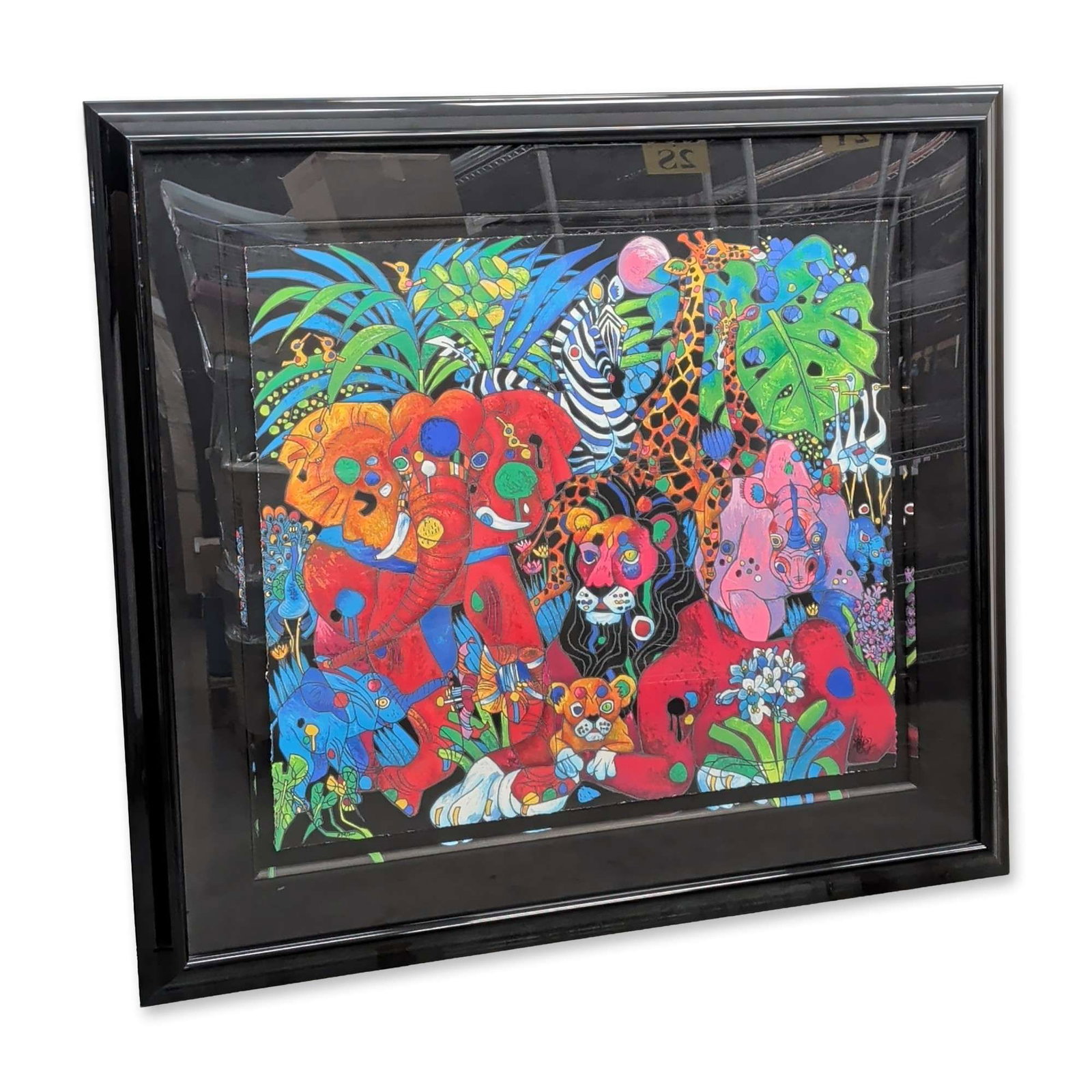 Jiang Tiefeng (Chinese b. 1938) Serigraph on Paper, My World, Signed & Numbered (1 of 8)