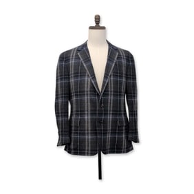 Ralph Lauren Purple Label Cashmere Windowpane Sport Coat