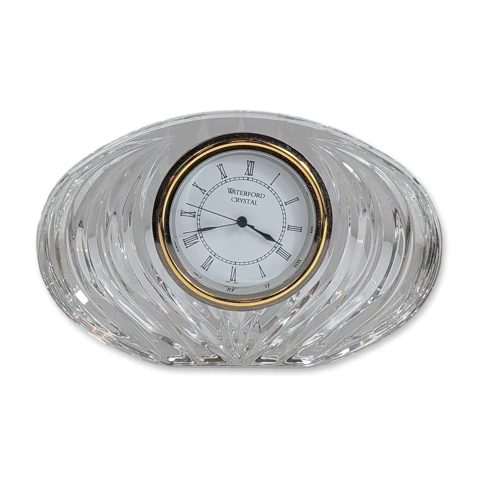 Waterford Crystal Basilica Oval Desk Clock (1 of 6)