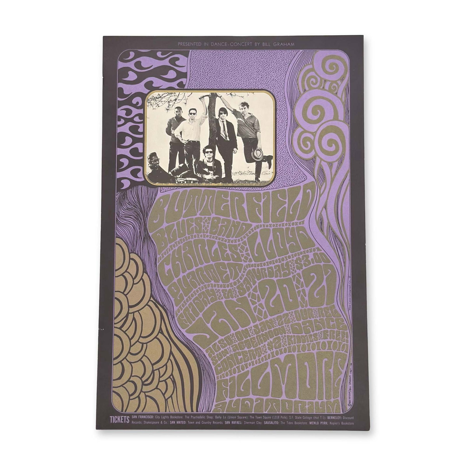 Wes Wilson Bill Graham BG46 Concert Poster (1 of 4)