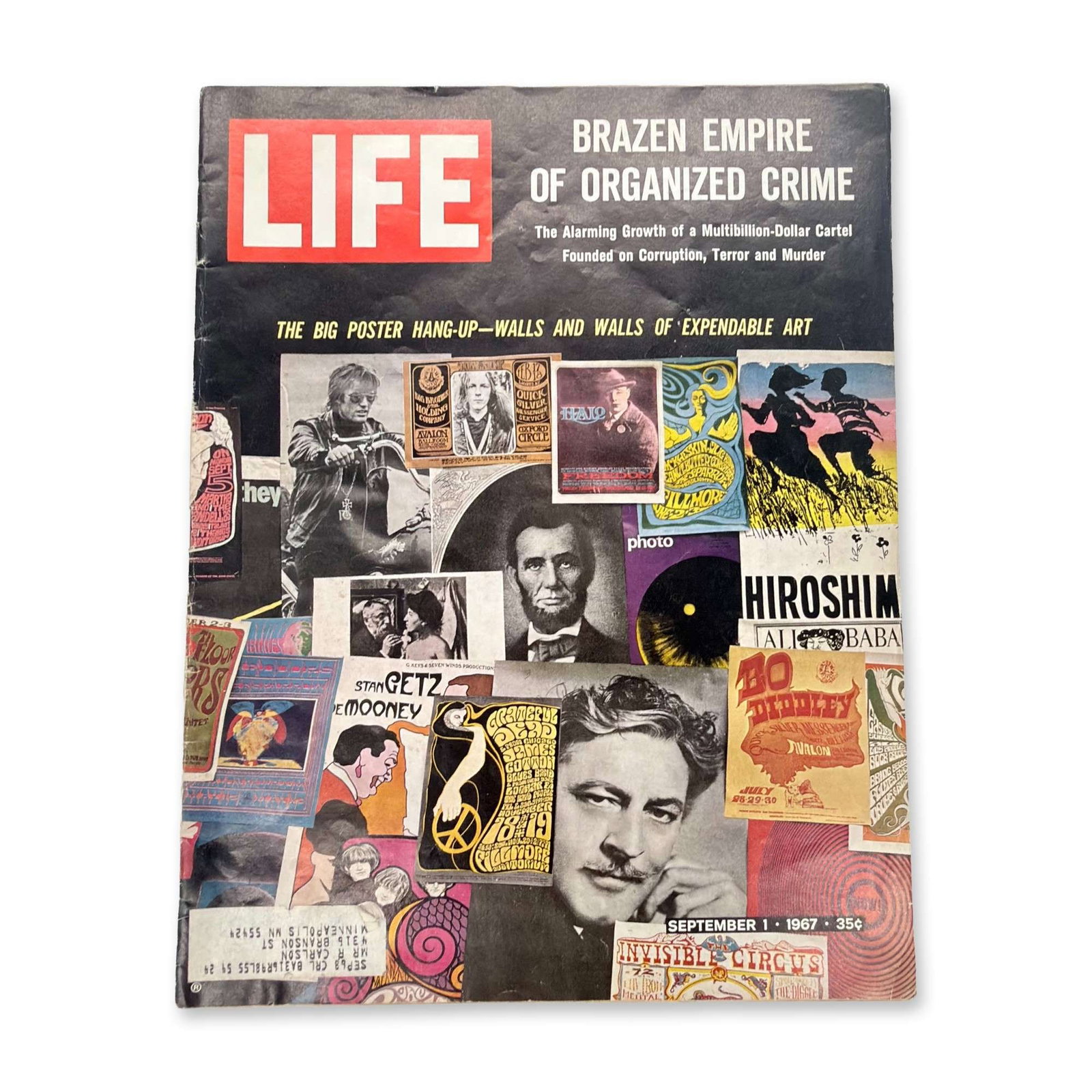 LIFE Magazine, September 1, 1967. Counterculture Poster Art Issue. (1 of 4)