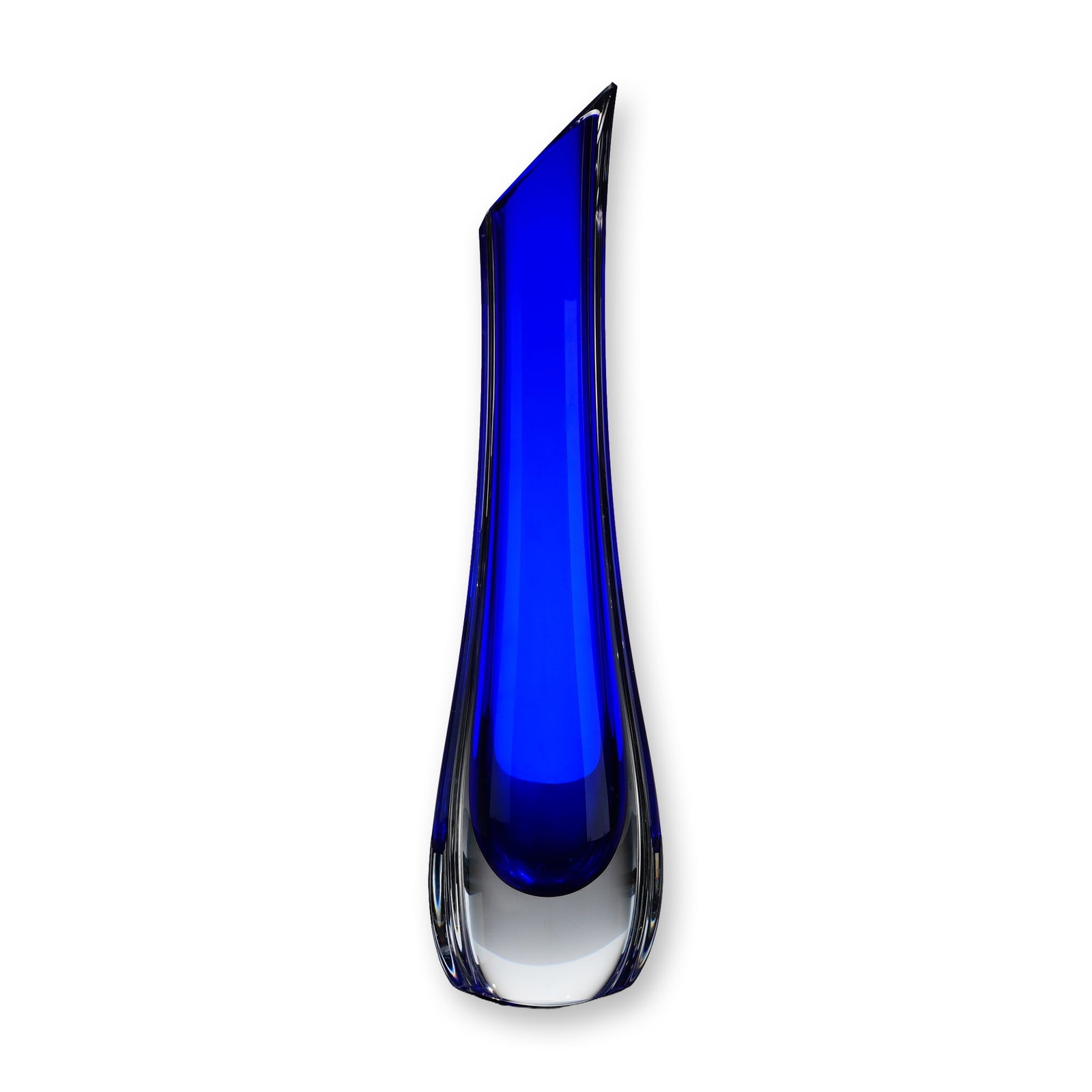 Saint-Louis French Cobalt Blue Crystal Vase (1 of 4)