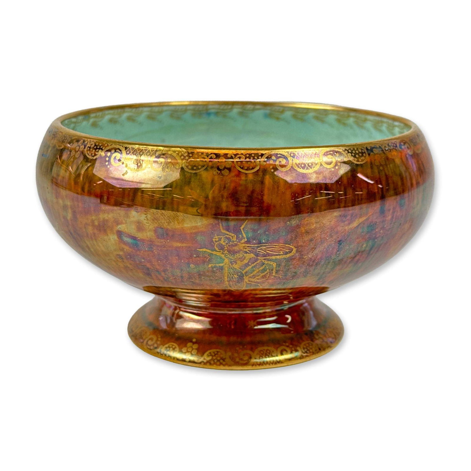 Wedgwood Butterfly Lustre Footed Bowl (1 of 5)