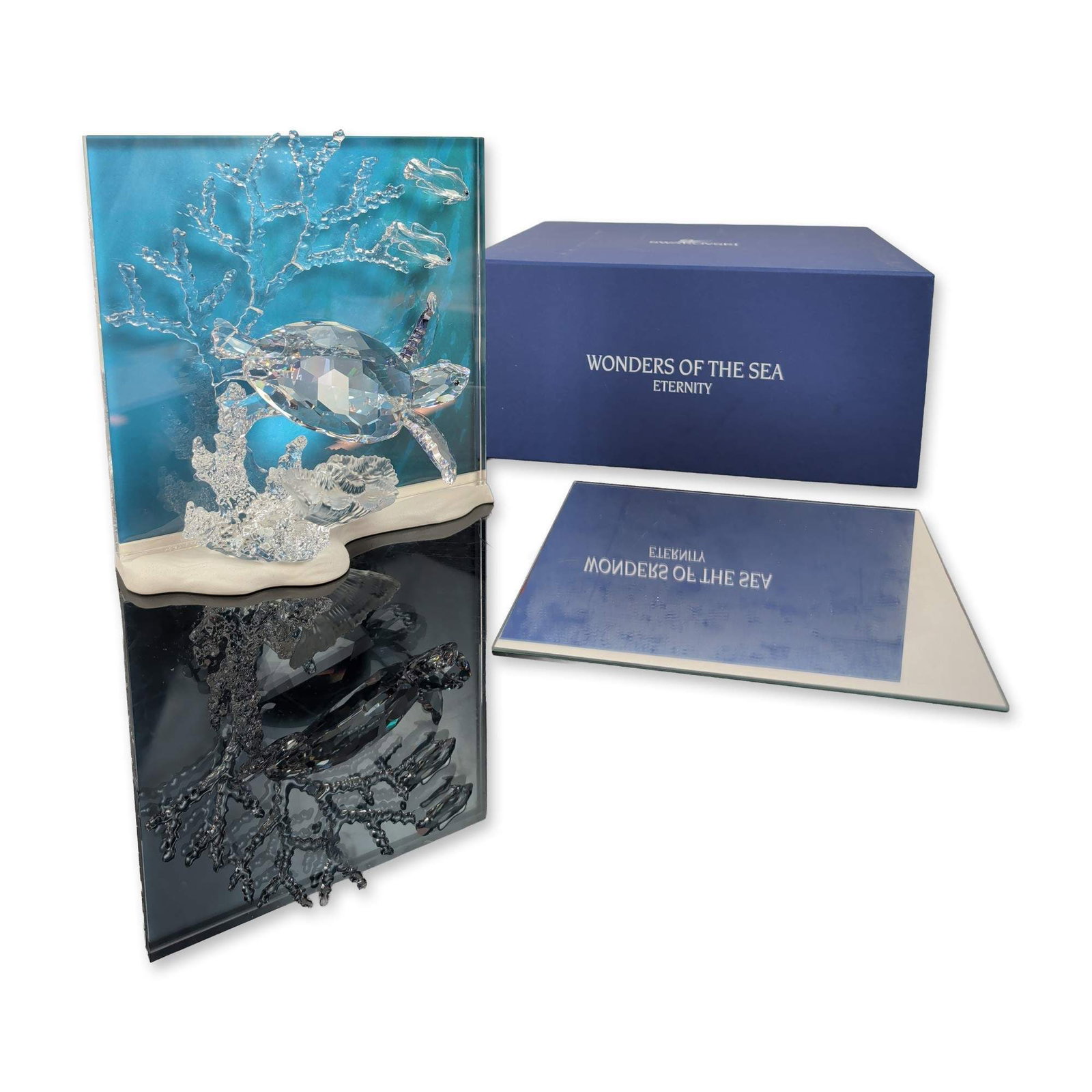 Swarovski Wonders of the Sea Eternity Crystal Sculpture with Display Base and COA (1 of 5)