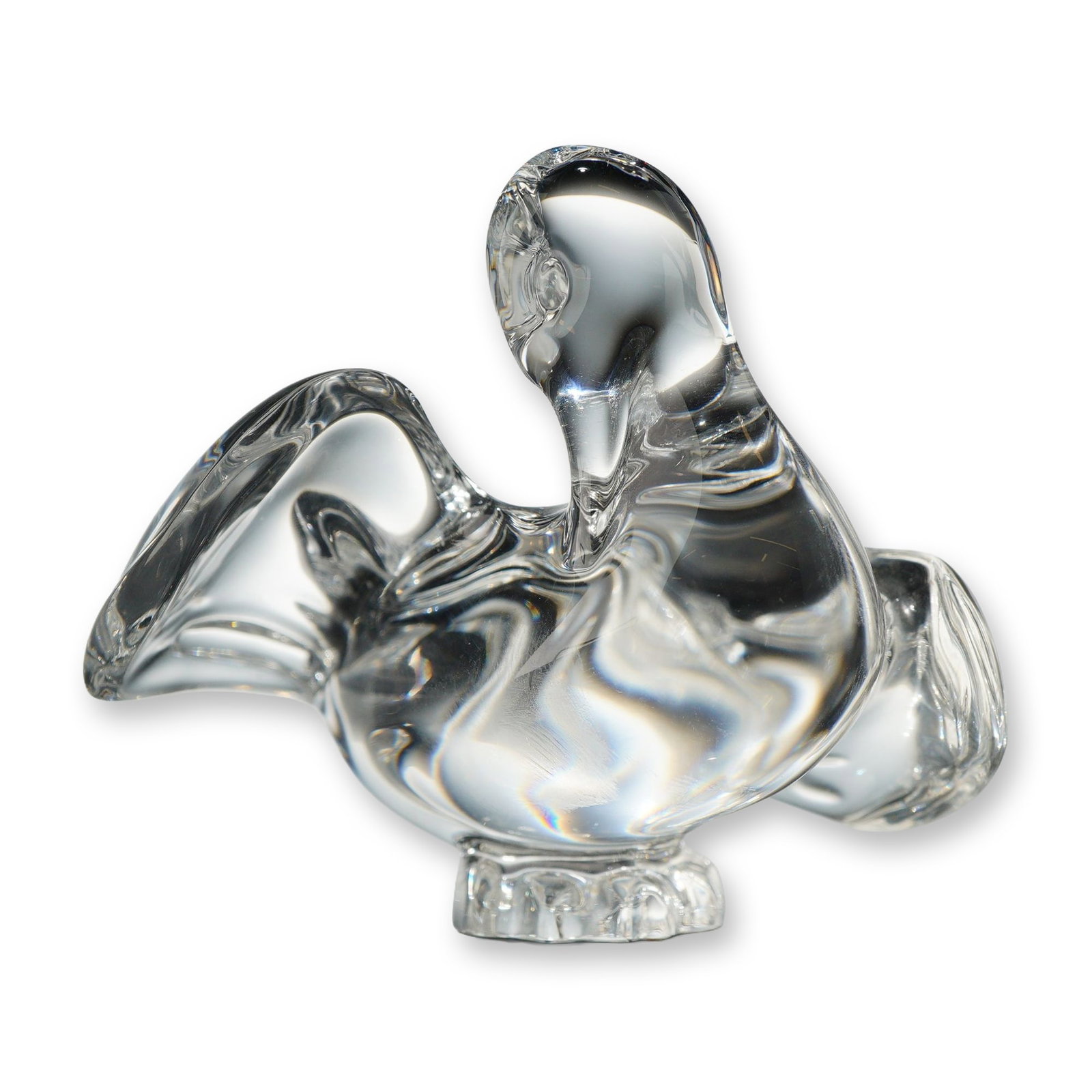 Baccarat France Crystal Duck Figurine (1 of 4)