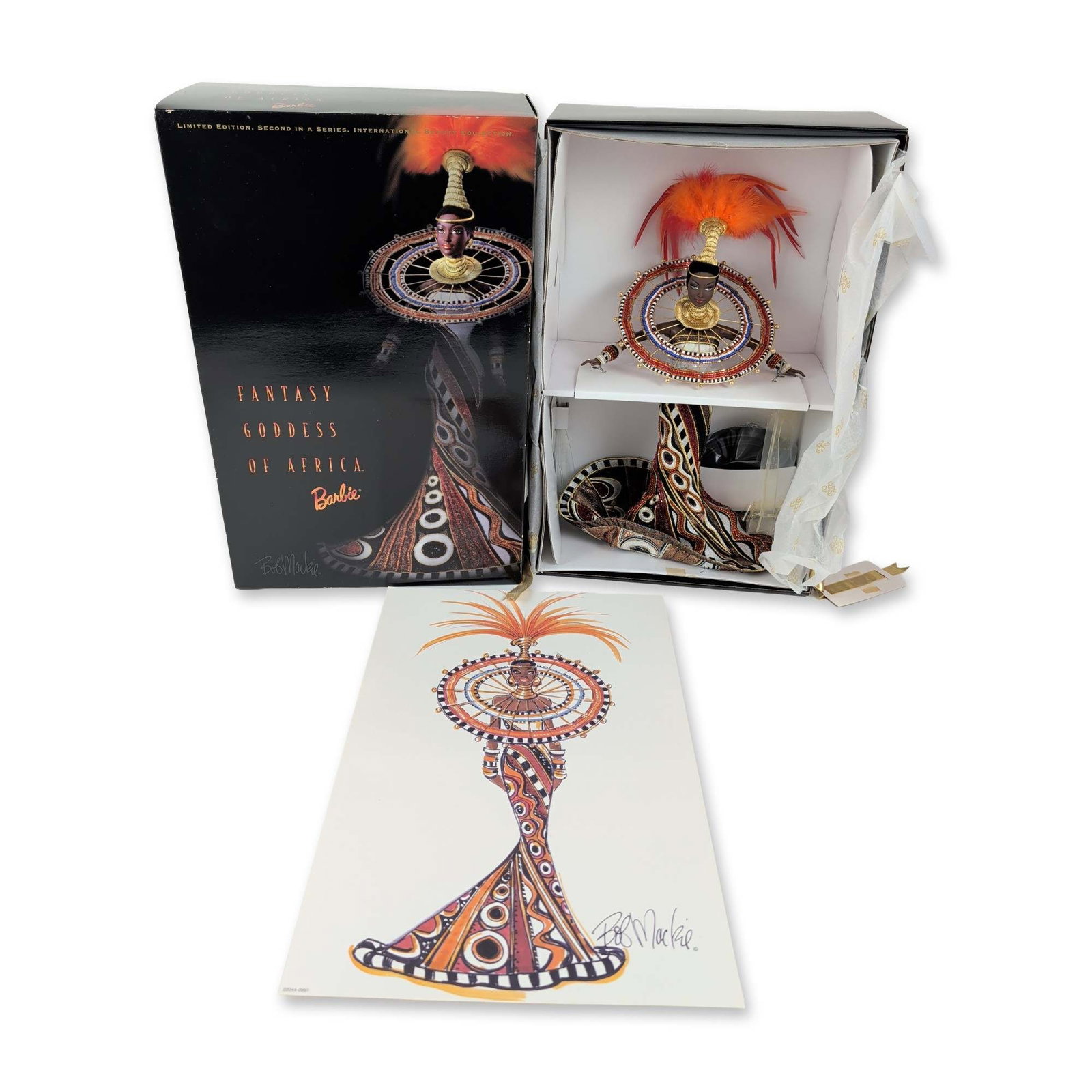 Bob Mackie Fantasy Goddess of Africa Barbie Doll (1 of 5)