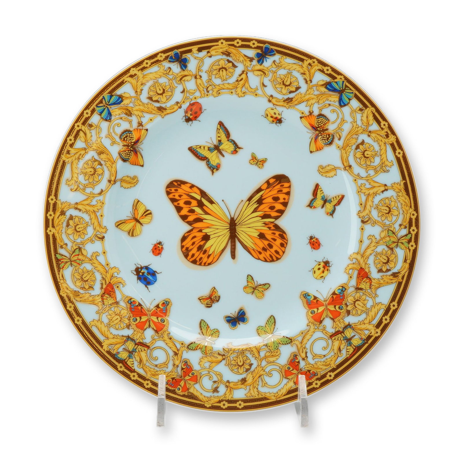 Rosenthal Versace Le Jardin de Versace Porcelain Bread and Butter Plate (1 of 4)