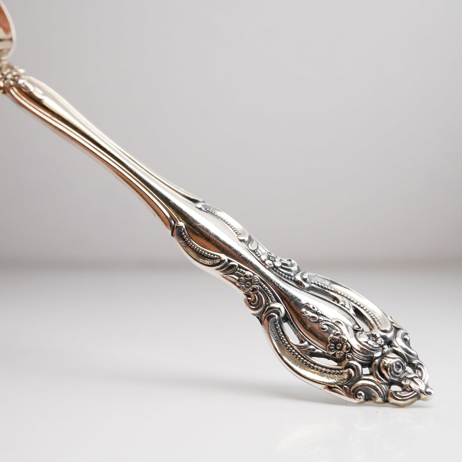2pc Gorham Sterling Silver Teaspoon, La Scala - 3