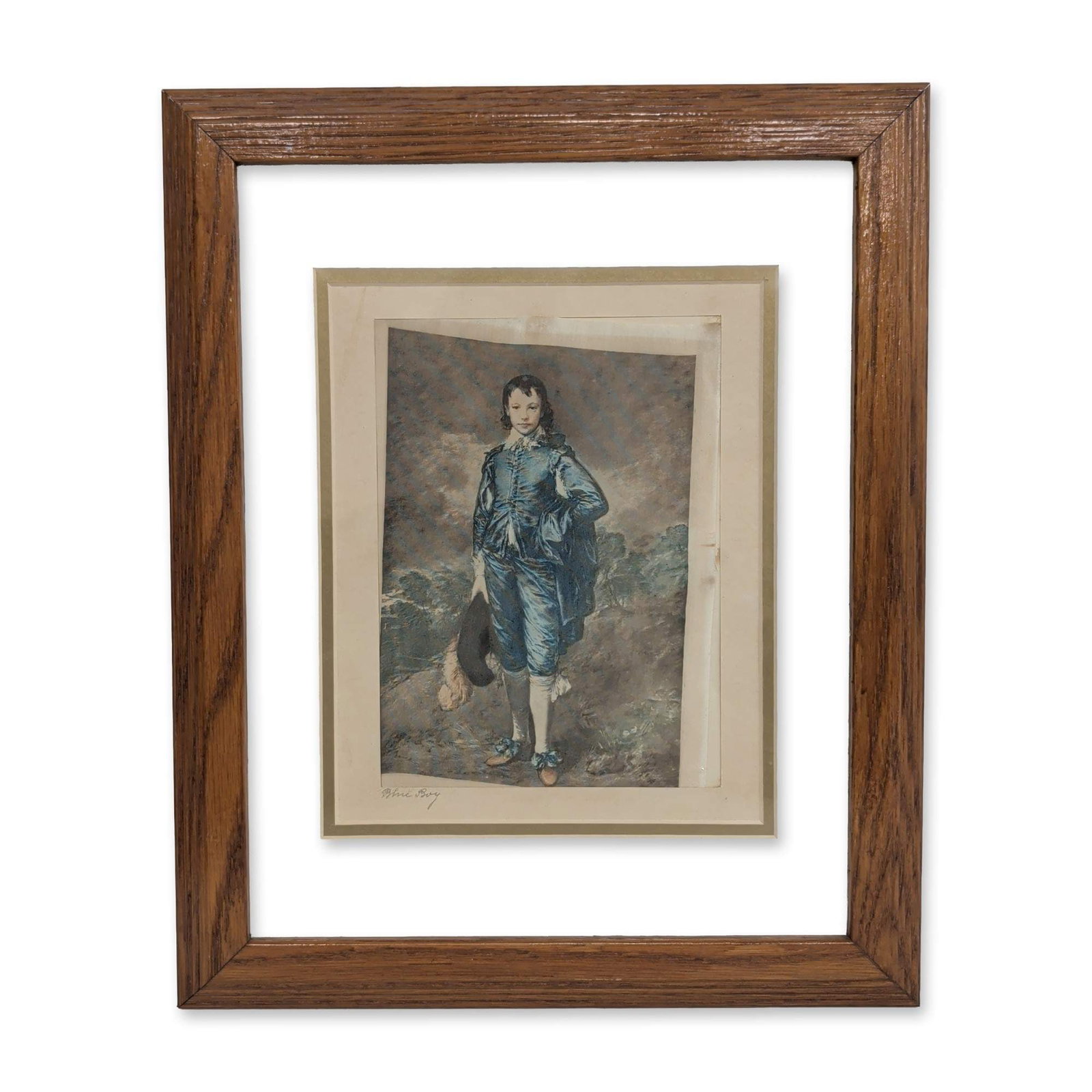 After Thomas Gainsborough (British, 1727-1788), The Blue Boy Print on fabric (1 of 5)