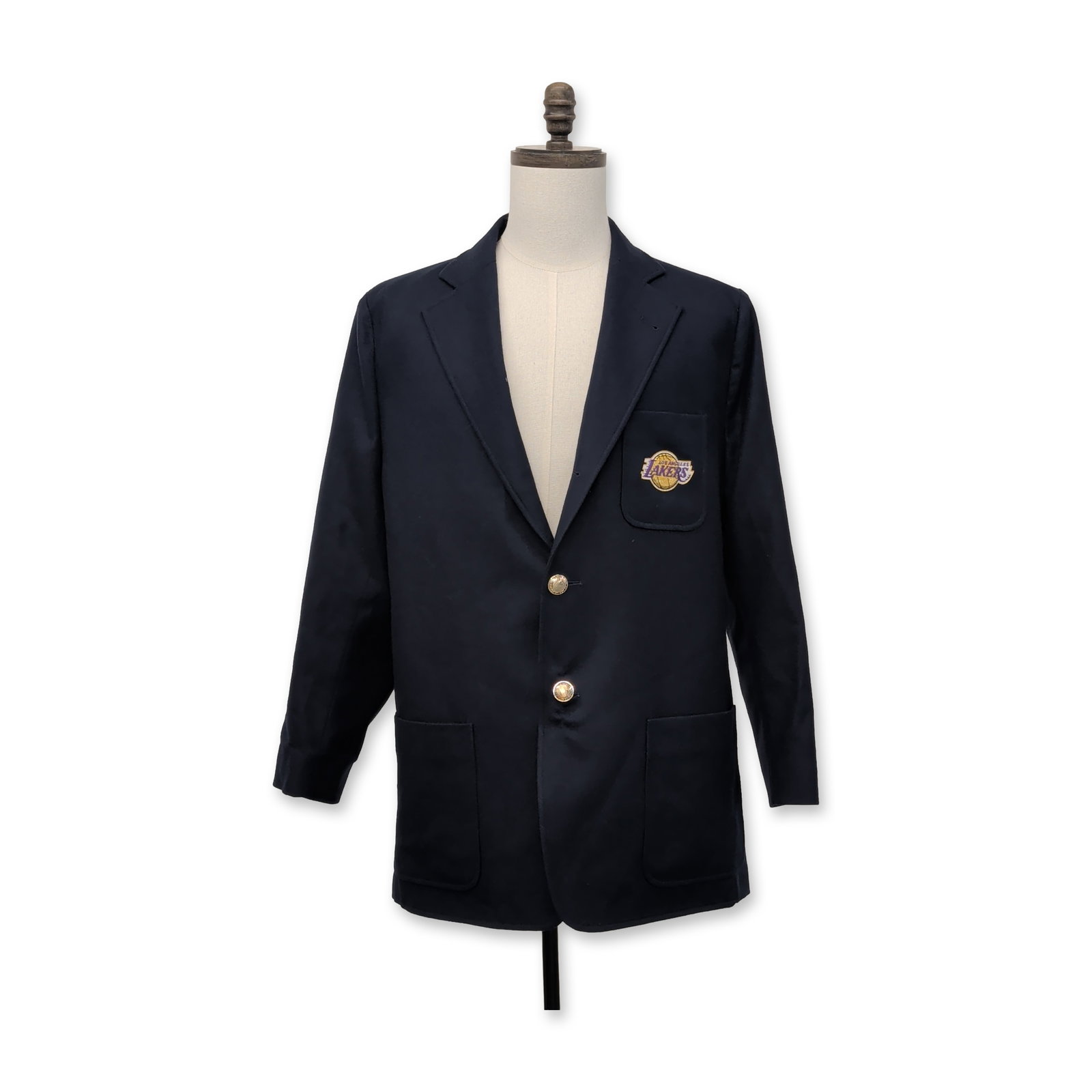 Rowing Blazers NBA Lakers Navy Wool Blazer (1 of 5)