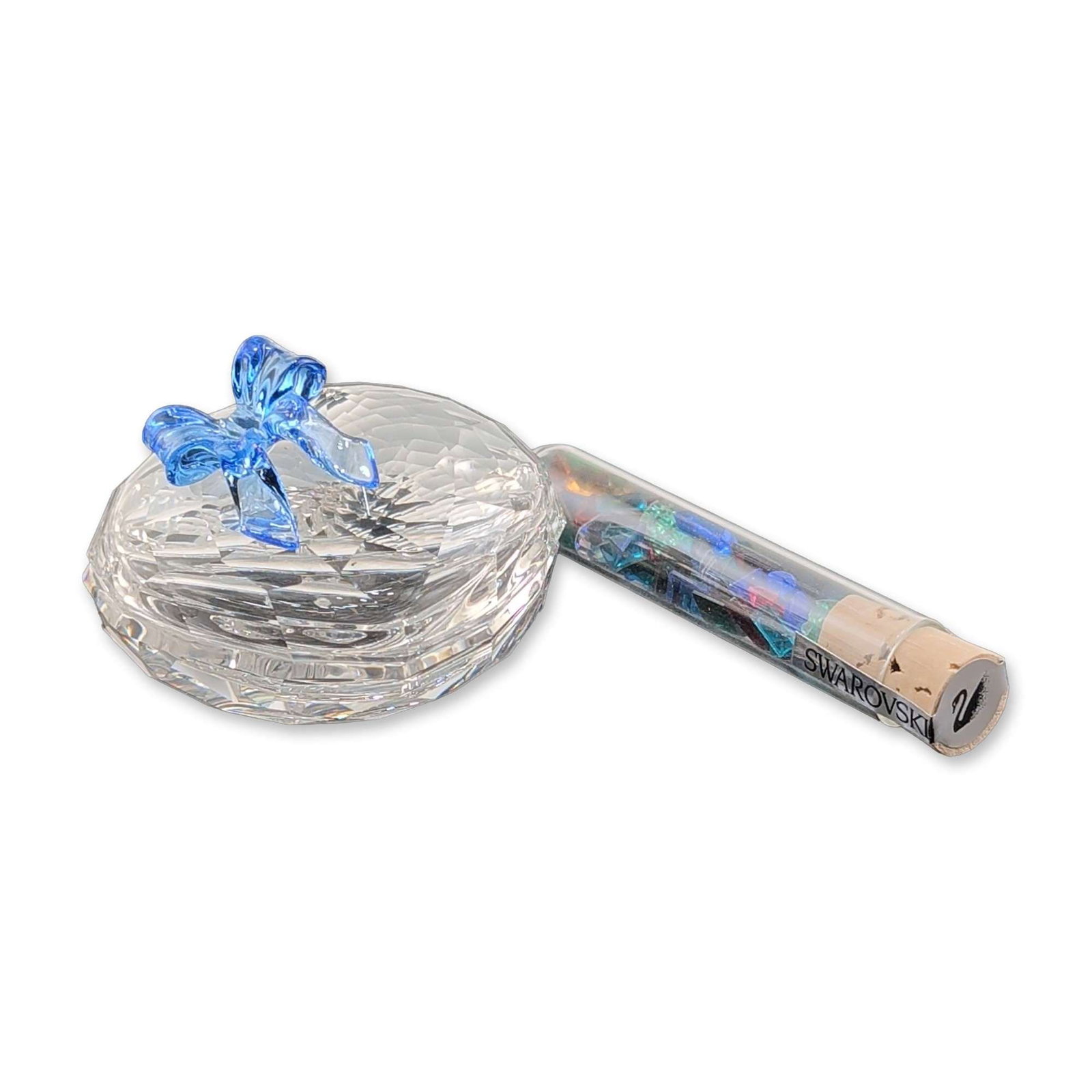 Swarovski Crystal Jewel Sweetheart Box with Vial of Crystals (1 of 5)