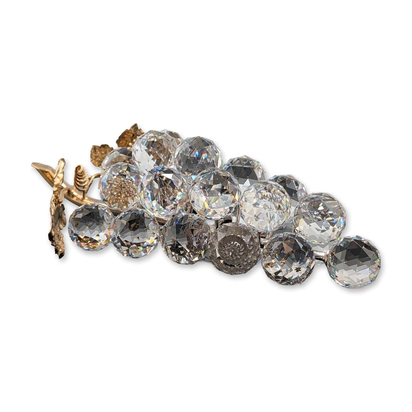 Swarovski Crystal Gold Grape Cluster Figurine (1 of 5)