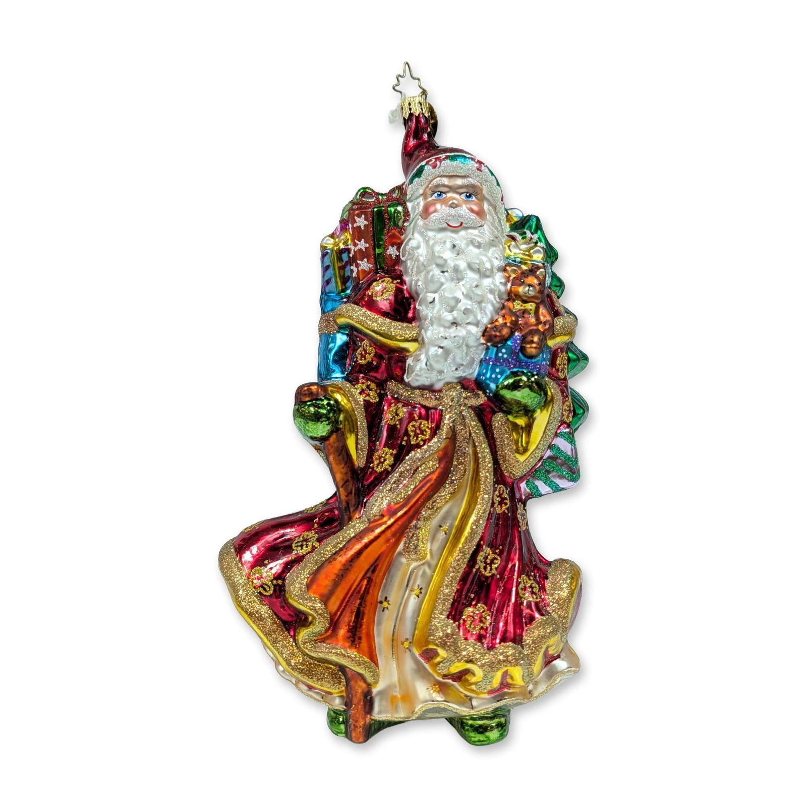 Christopher Radko Glass Santa Claus Ornament (1 of 5)