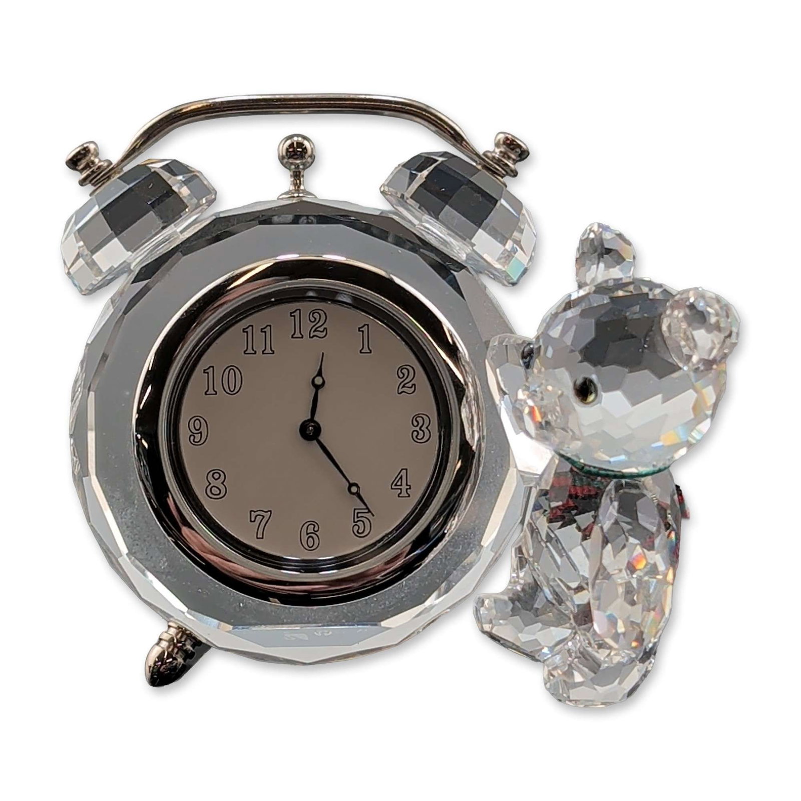 Swarovski Kris Bear Crystal Table Clock (1 of 6)