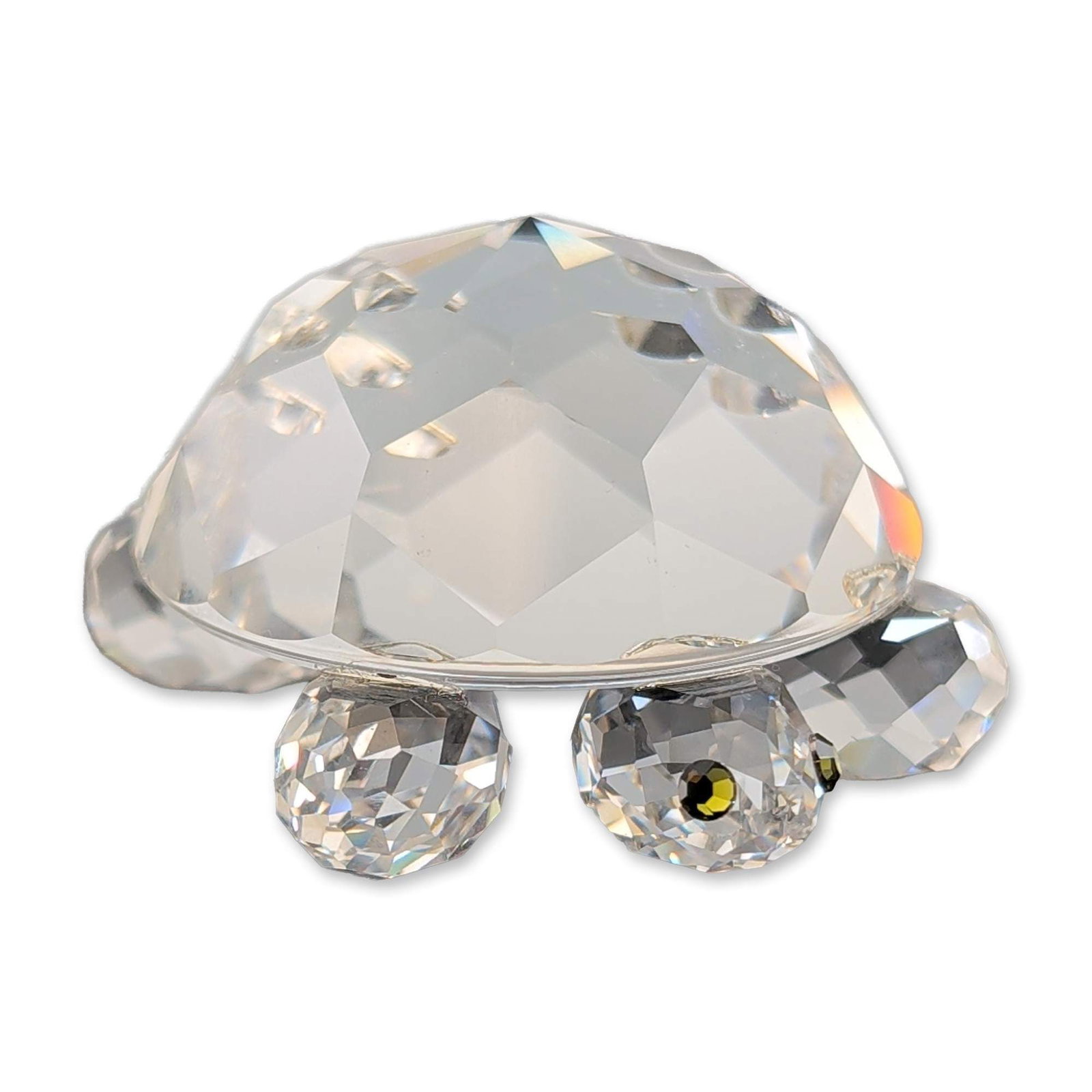 Swarovski Silver Crystal Turtle Figurine (1 of 4)