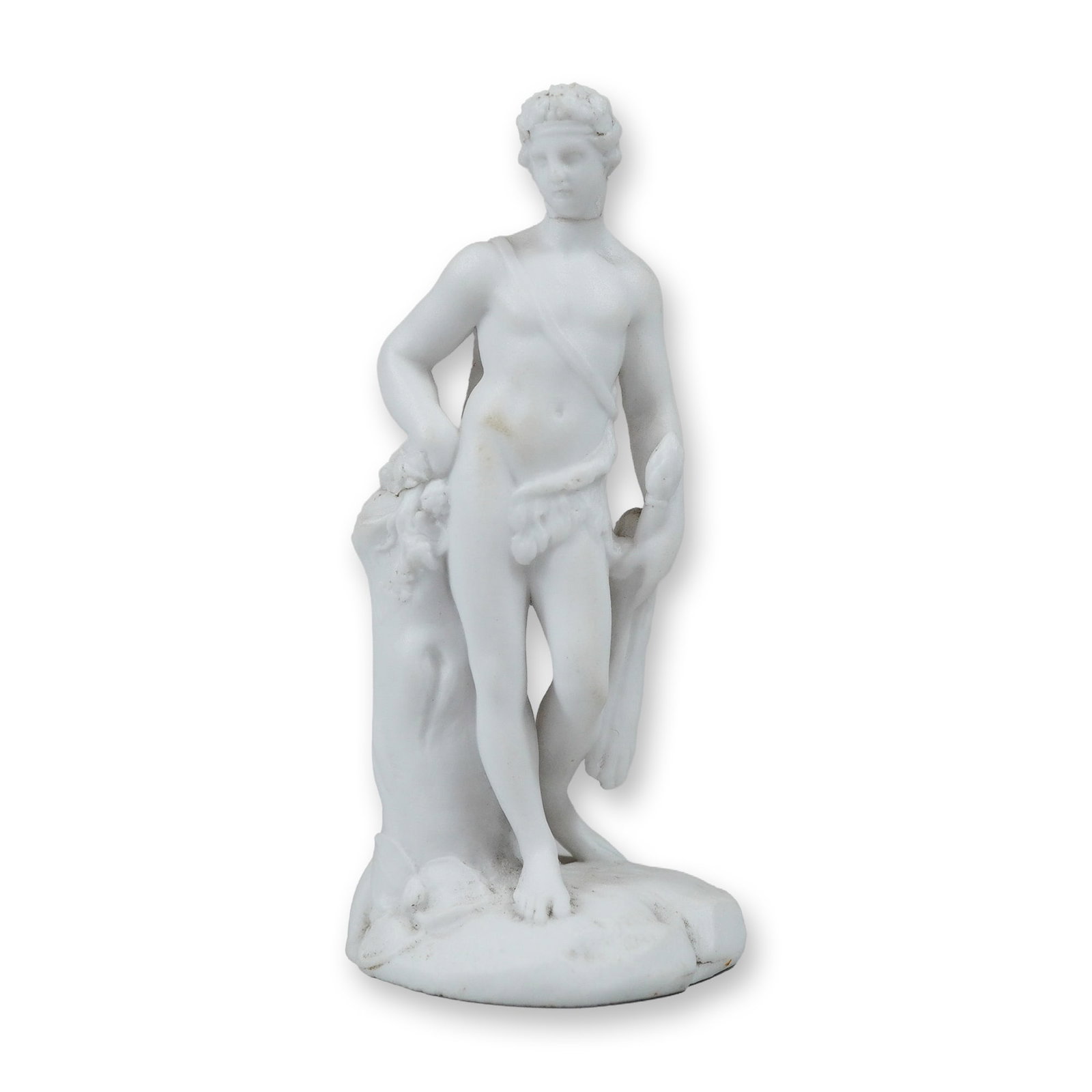 Wedgwood Tiny White Bisque Porcelain Figurine of a Youth (1 of 3)