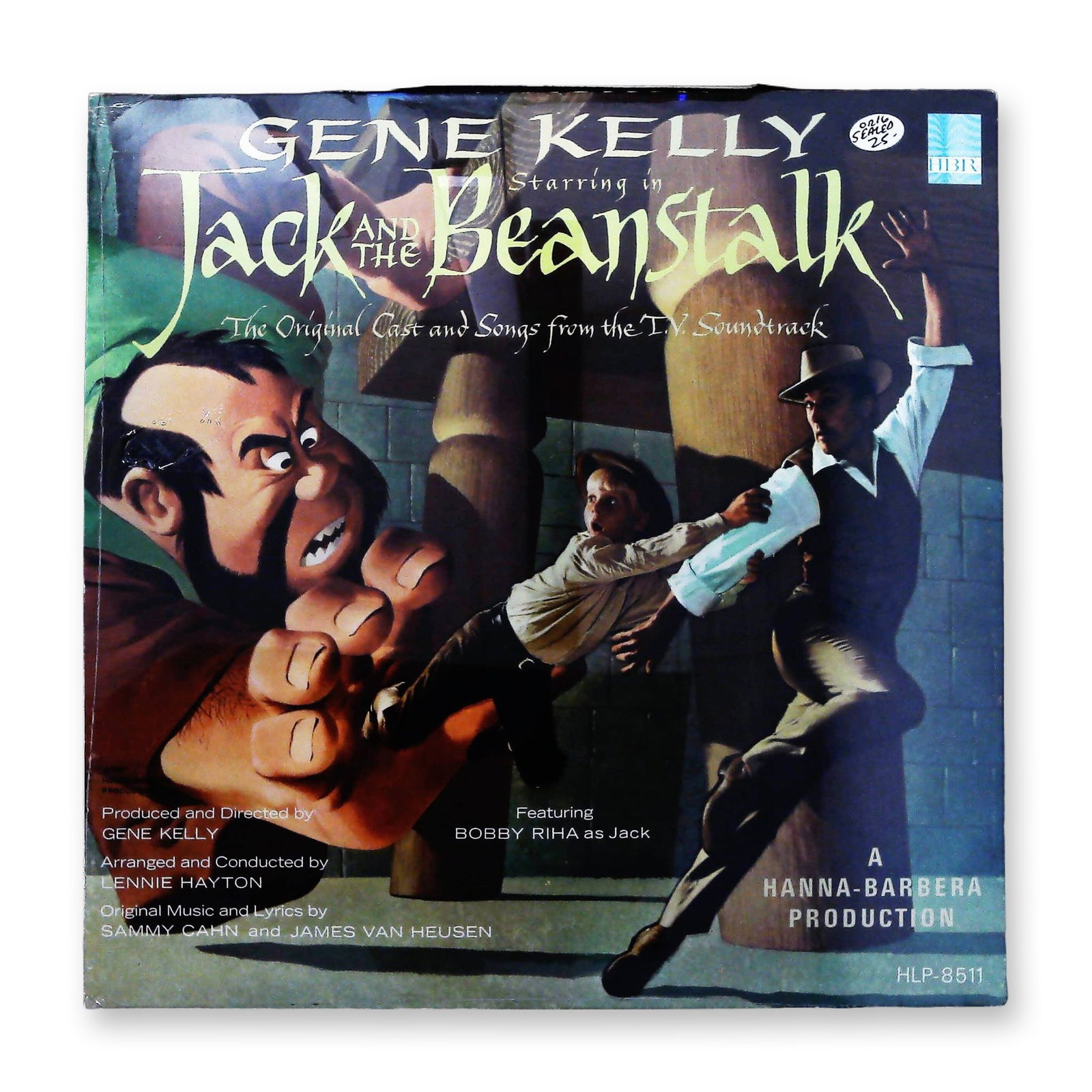 Gene Kelly Jack and the Beanstalk Original TV Soundtrack Vinyl LP Hanna-Barbera Records HLP-8511 (1 of 2)