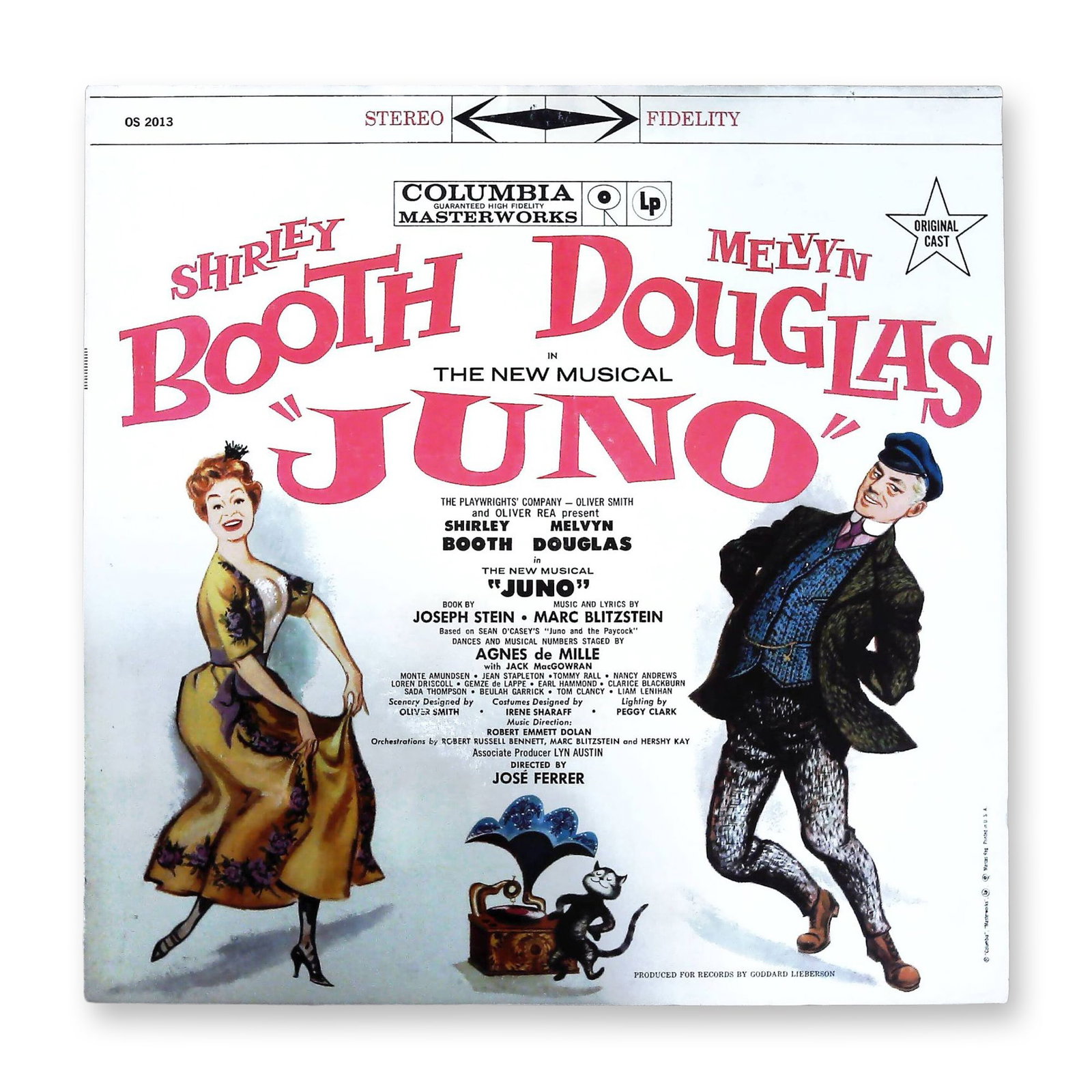 Juno Original Broadway Cast LP Shirley Booth Columbia Masterworks (1 of 3)
