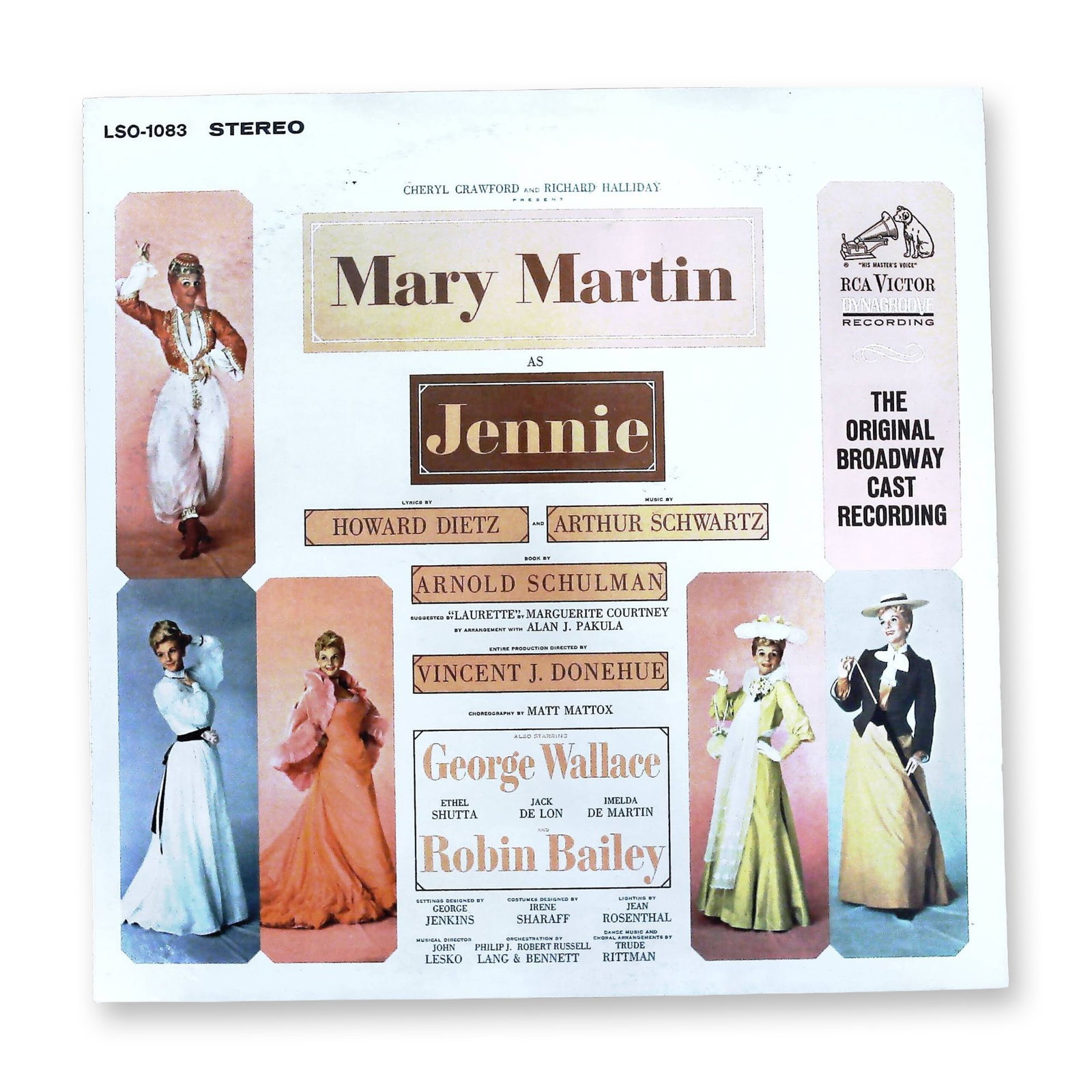 Mary Martin as Jennie Original Broadway Cast Recording LP Record (1 of 3)