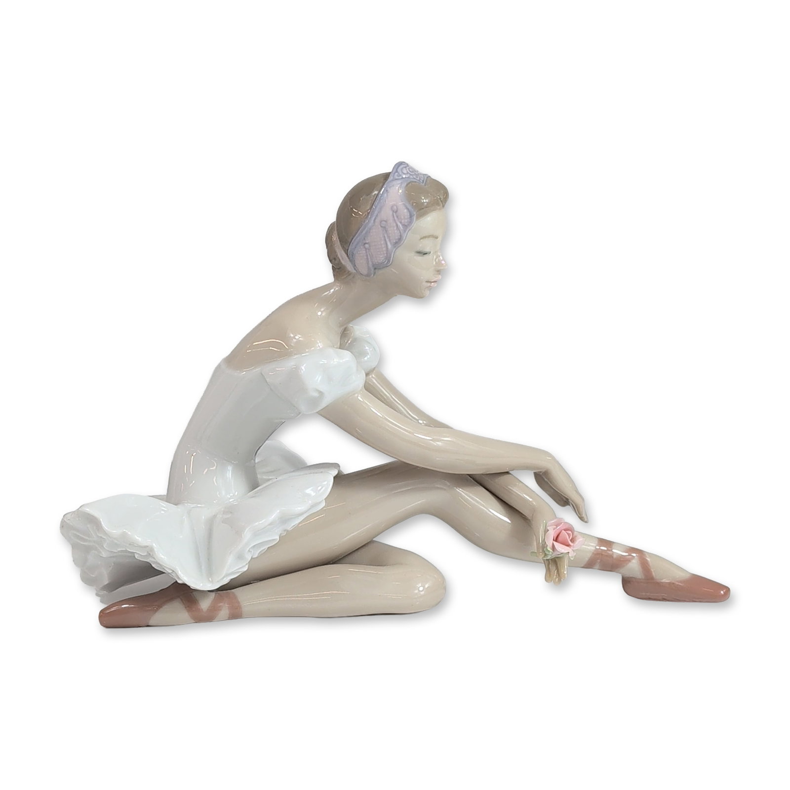 Lladro Rose Ballet Porcelain Ballerina Figurine (1 of 6)