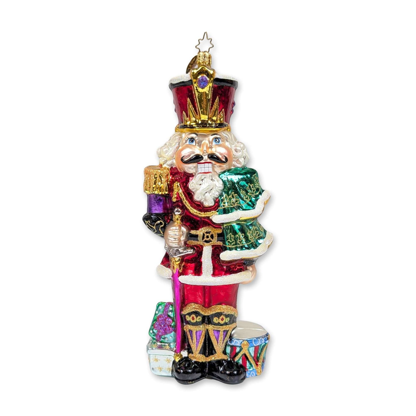 Christopher Radko 1999 Cracker King Nutcracker Ornament (1 of 4)