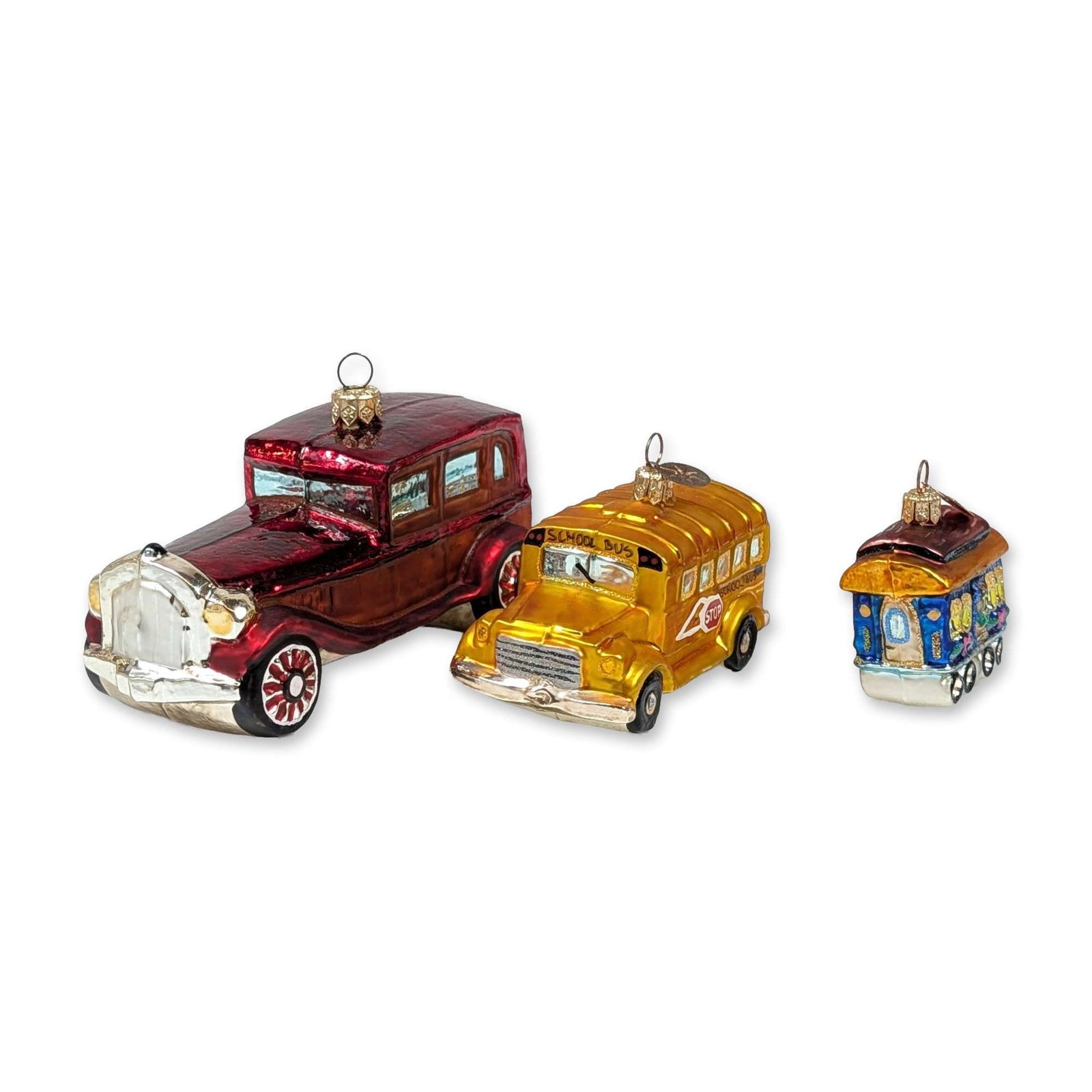 Three Christopher Radko Little Gem Ornaments (1 of 5)