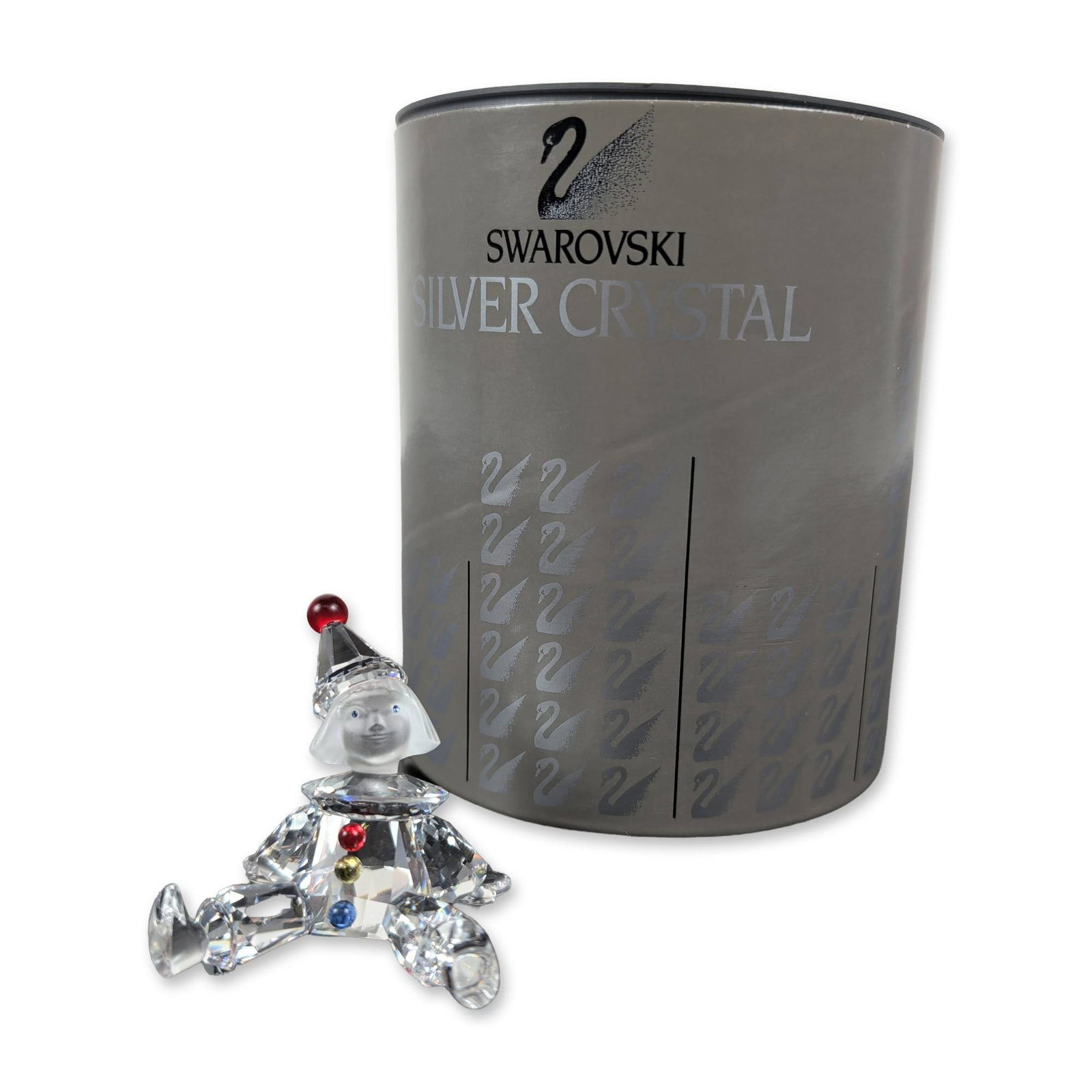 Swarovski Silver Crystal Puppet Figurine (1 of 4)