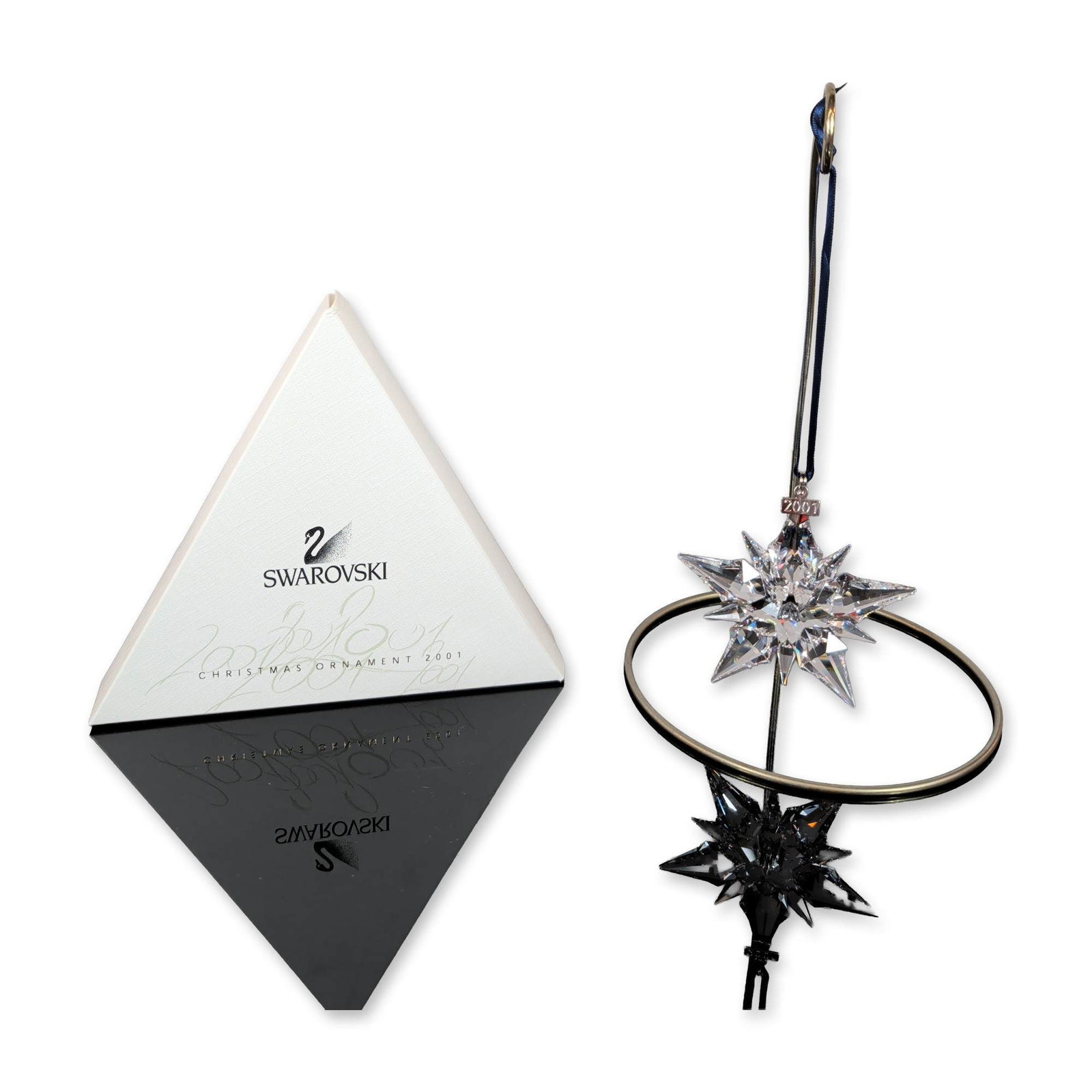 Swarovski 2001 Annual Edition Crystal Christmas Ornament (1 of 4)