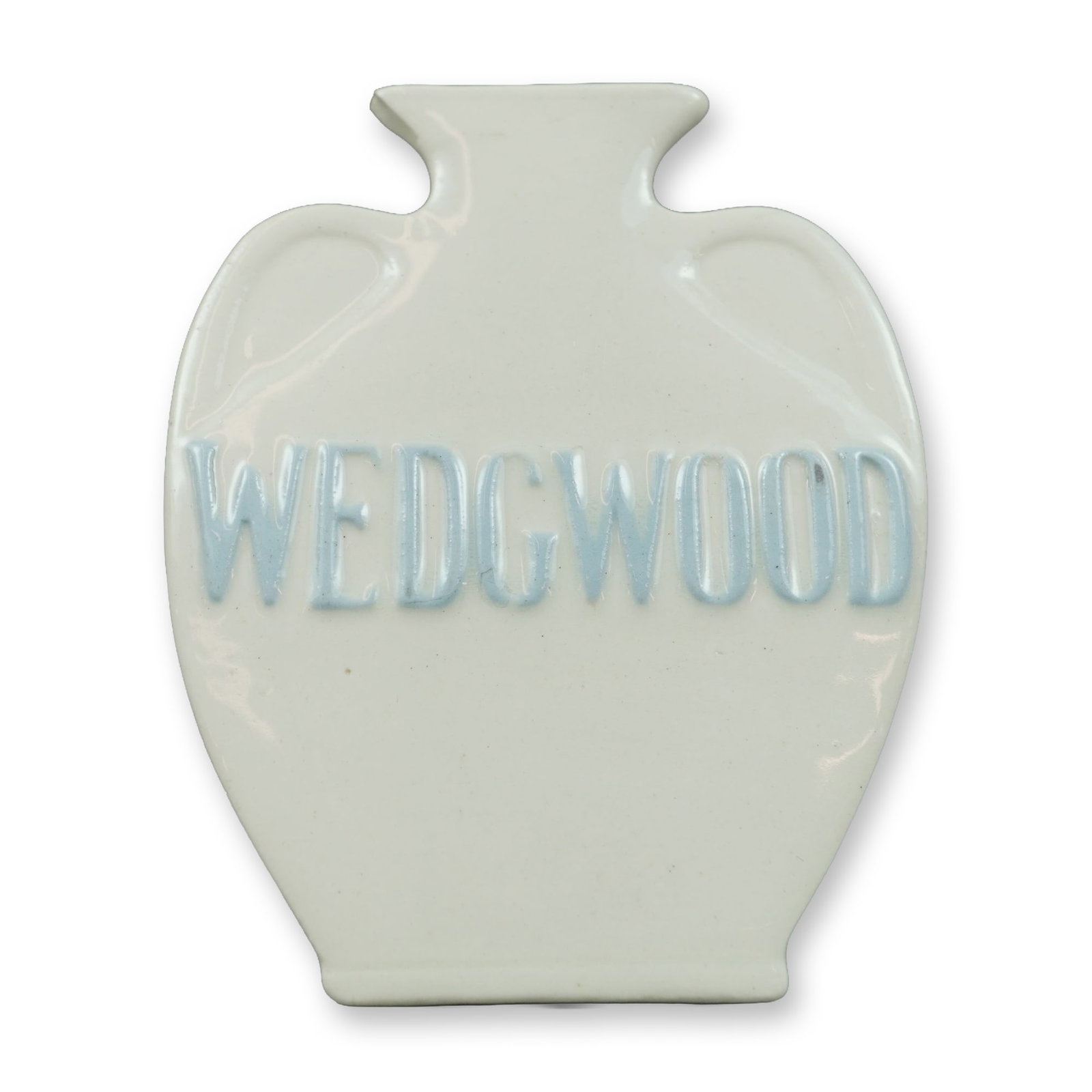Wedgwood Glazed Earthenware Amphora Shaped Advertising Plaque (1 of 3)