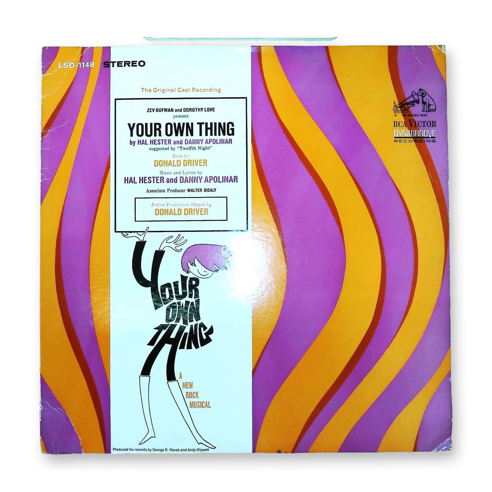 Your Own Thing Original Cast Recording Vinyl LP RCA Victor LSO-1148 1968 (1 of 3)