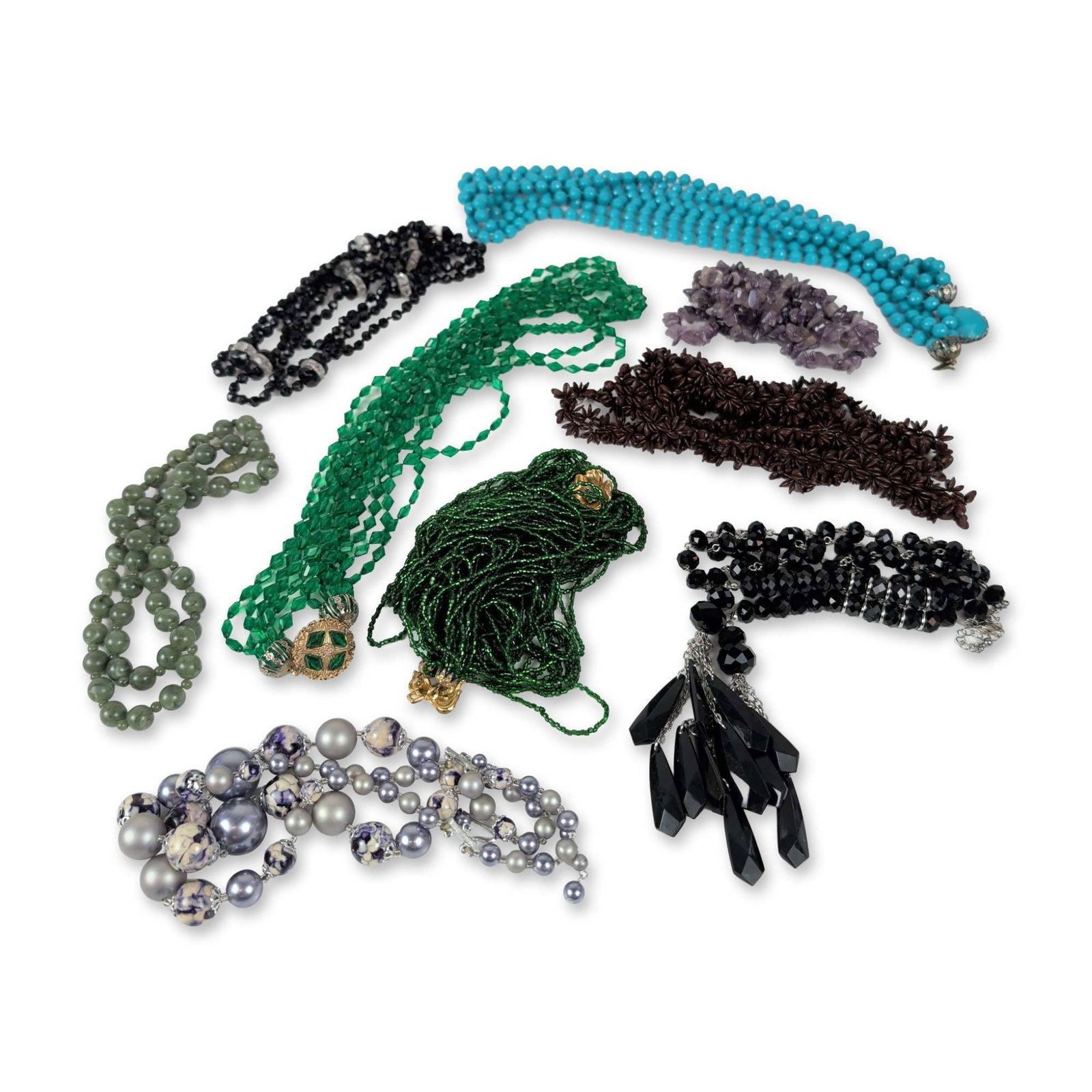 Collection of Vintage and Contemporary Costume Jewelry Necklaces (1 of 4)