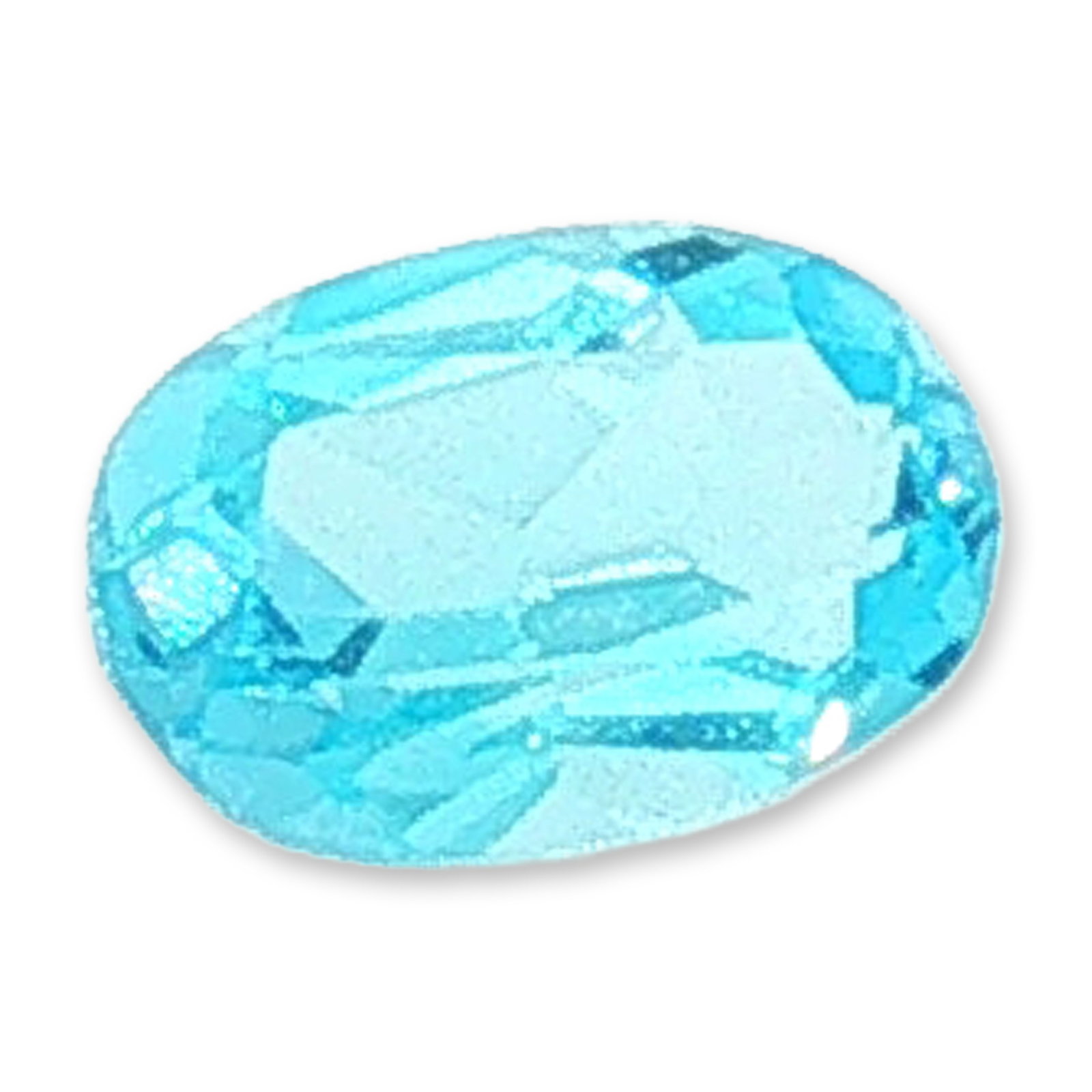 Oval Cut Loose Blue Aquamarine Gemstone: Oval faceted aquamarine gemstone in a vibrant light blue hue. The stone features high transparency and eye-clean clarity, suitable for a custom jewelry mounting. Accompanied by a handwritten tag stati