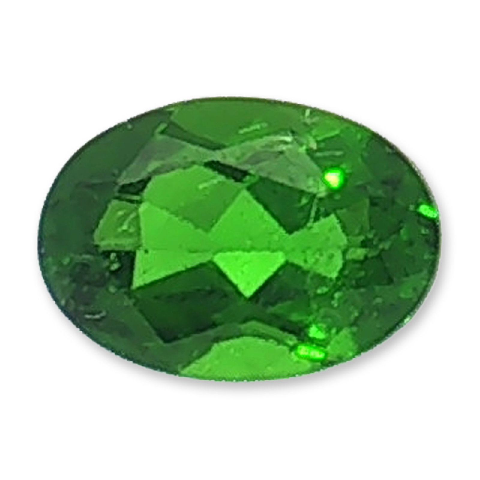 Loose Oval Cut Green Citrine Gemstone (1 of 5)